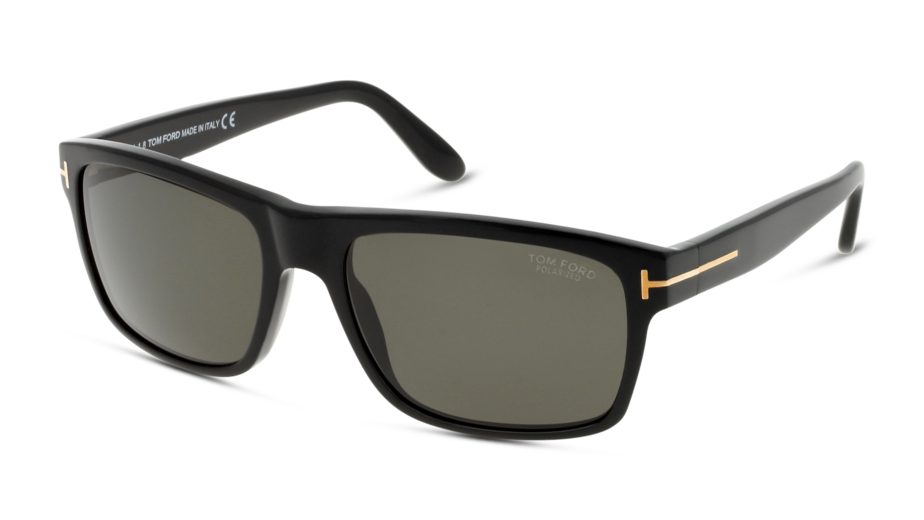 Angle_Left01 Tom Ford August FT0678 Sunglasses Grey / Black