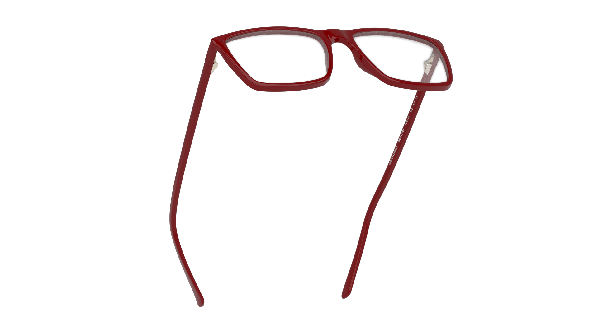 Bottom_Up Seen SN OF0006 Glasses Transparent / Red