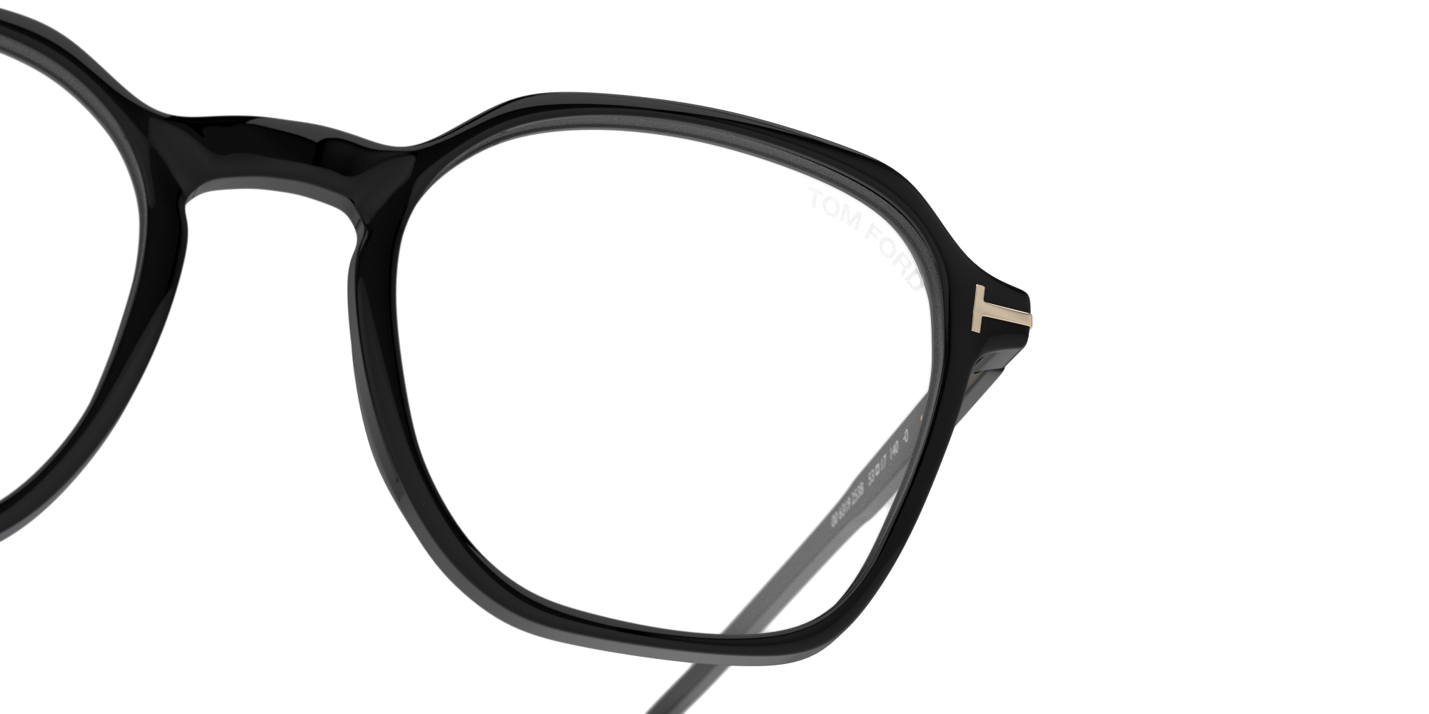 Detail01 Tom Ford FT5804-B 5019 Glasögonbåge Svart