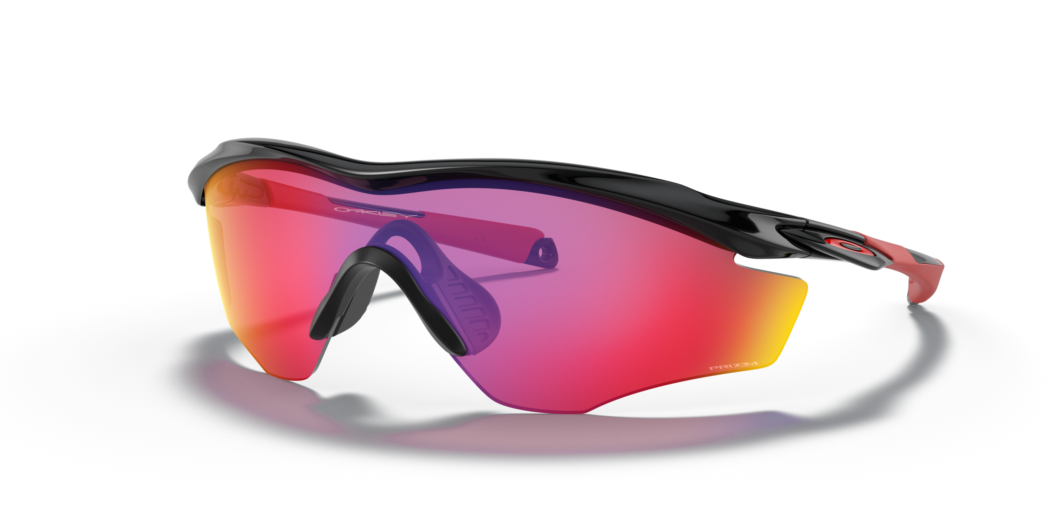 Angle_Left01 Oakley M2 FRAME XL OO9343 934308 Rosso / Nero