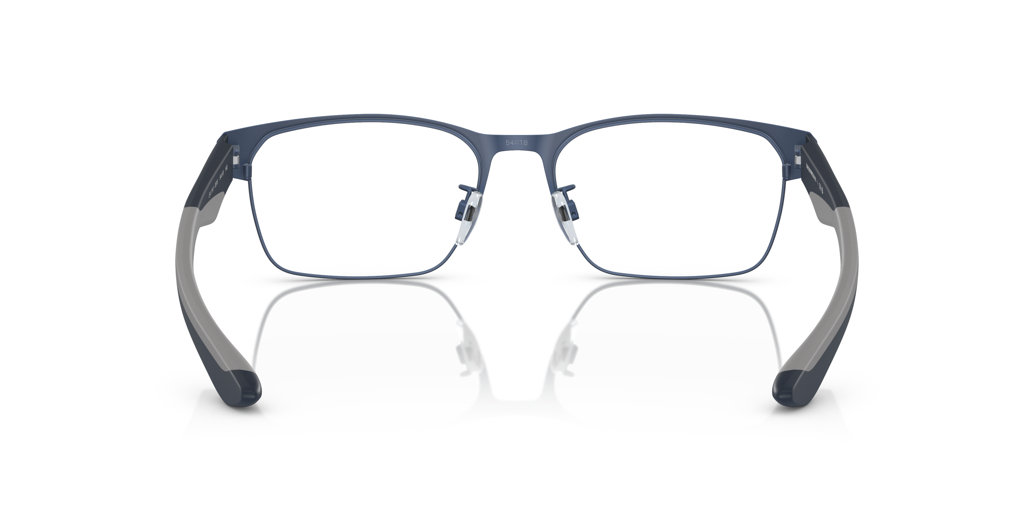 Detail02 Emporio Armani EA 1141 Glasses Transparent / Blue