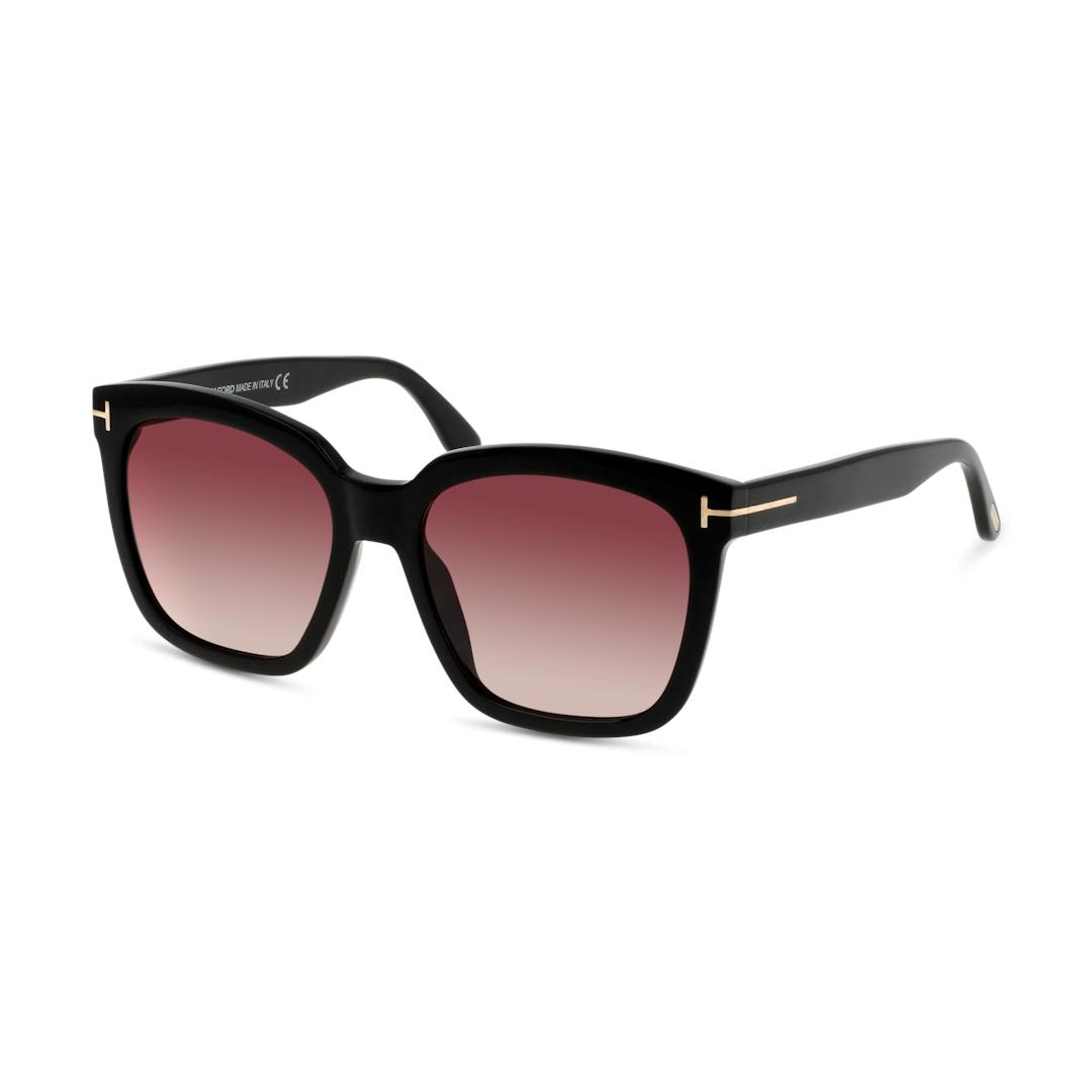Tom Ford FT0502 Lunettes de Soleil Femme - Noir - Possibilité de verres correcteurs - Adaptable à la