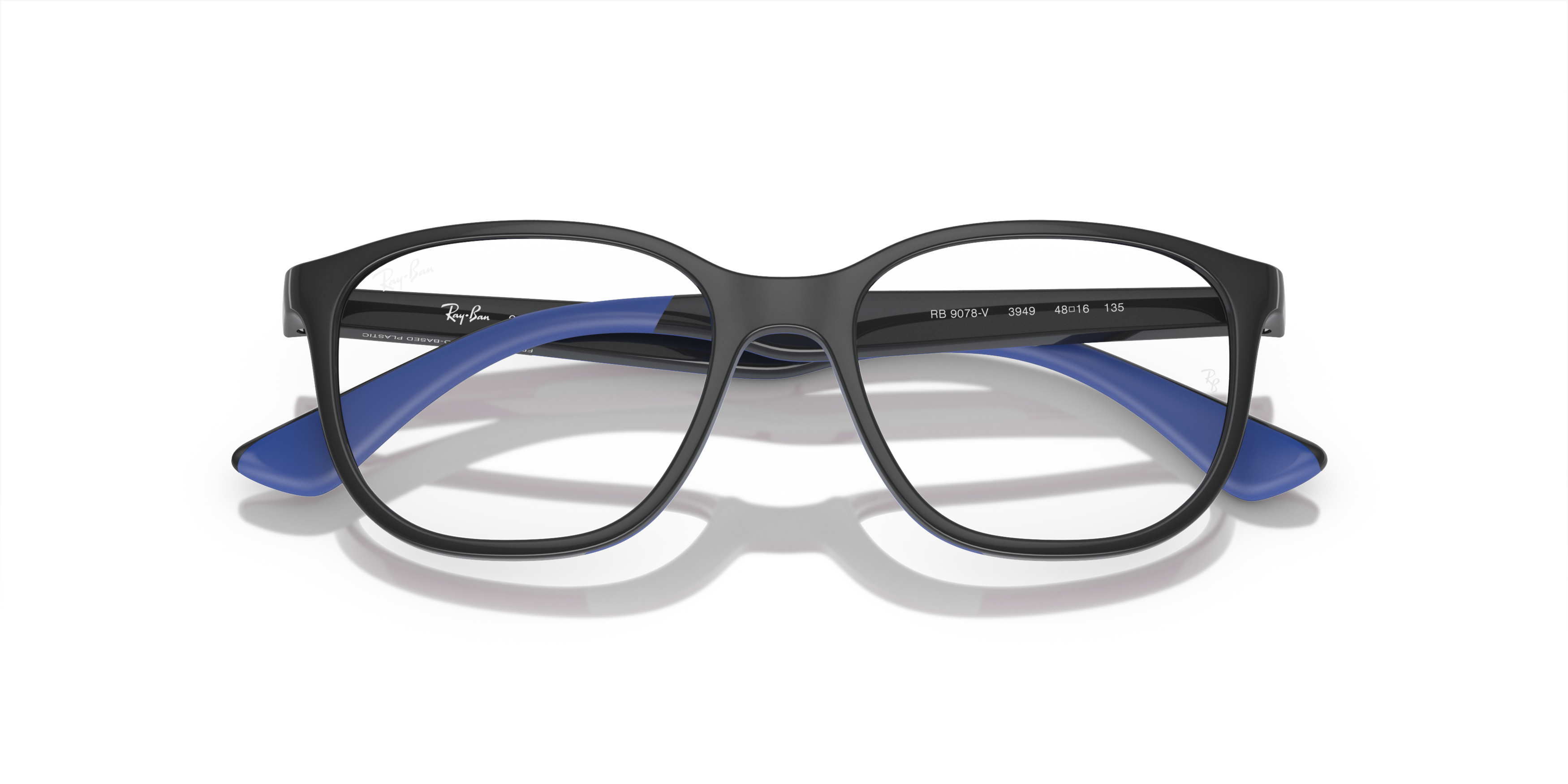 Folded Ray-Ban RY 9078V Children's Glasses Transparent / Black