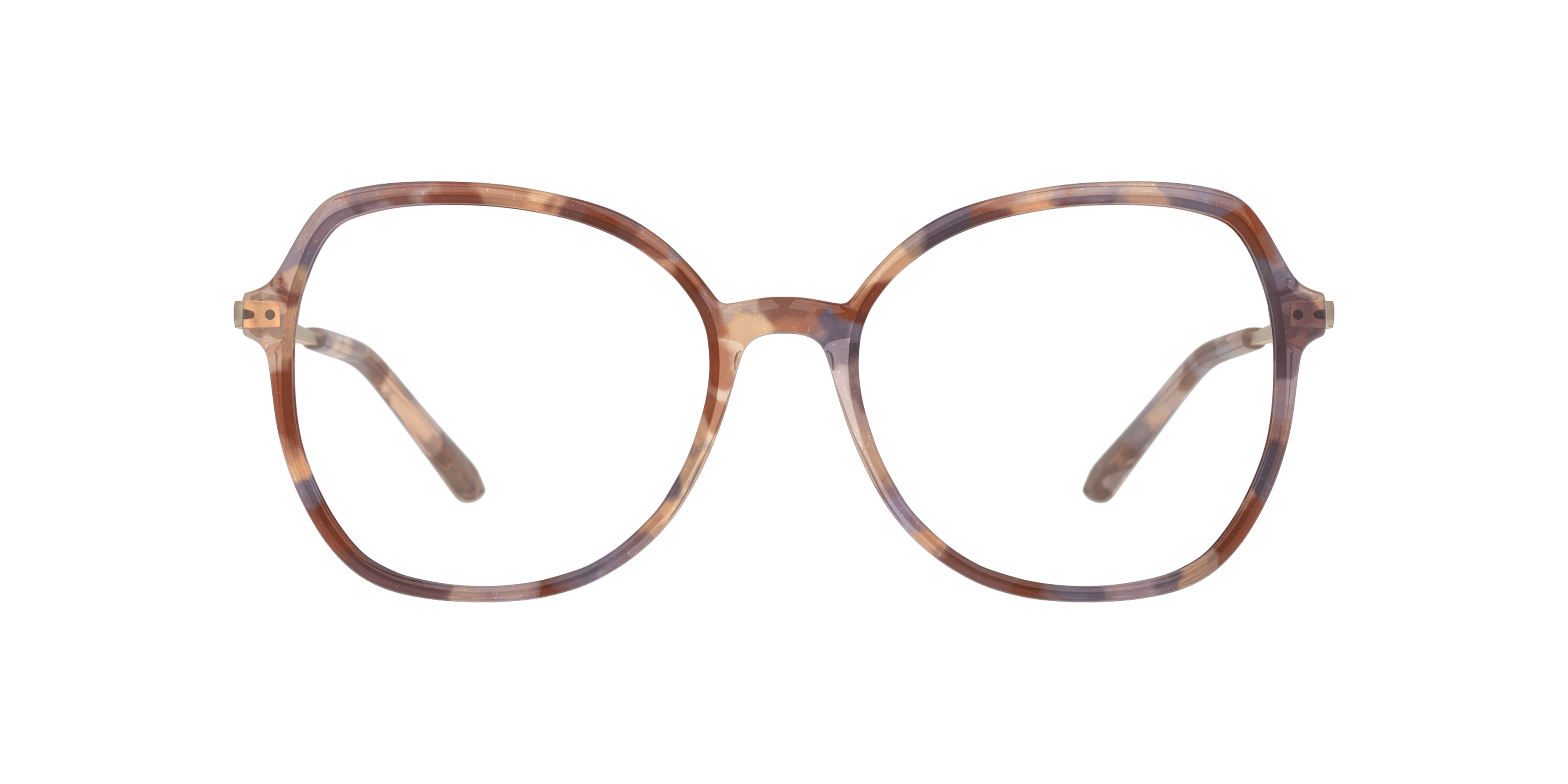 Front Unofficial UNOF0430 (VD00) Glasses Transparent / Brown