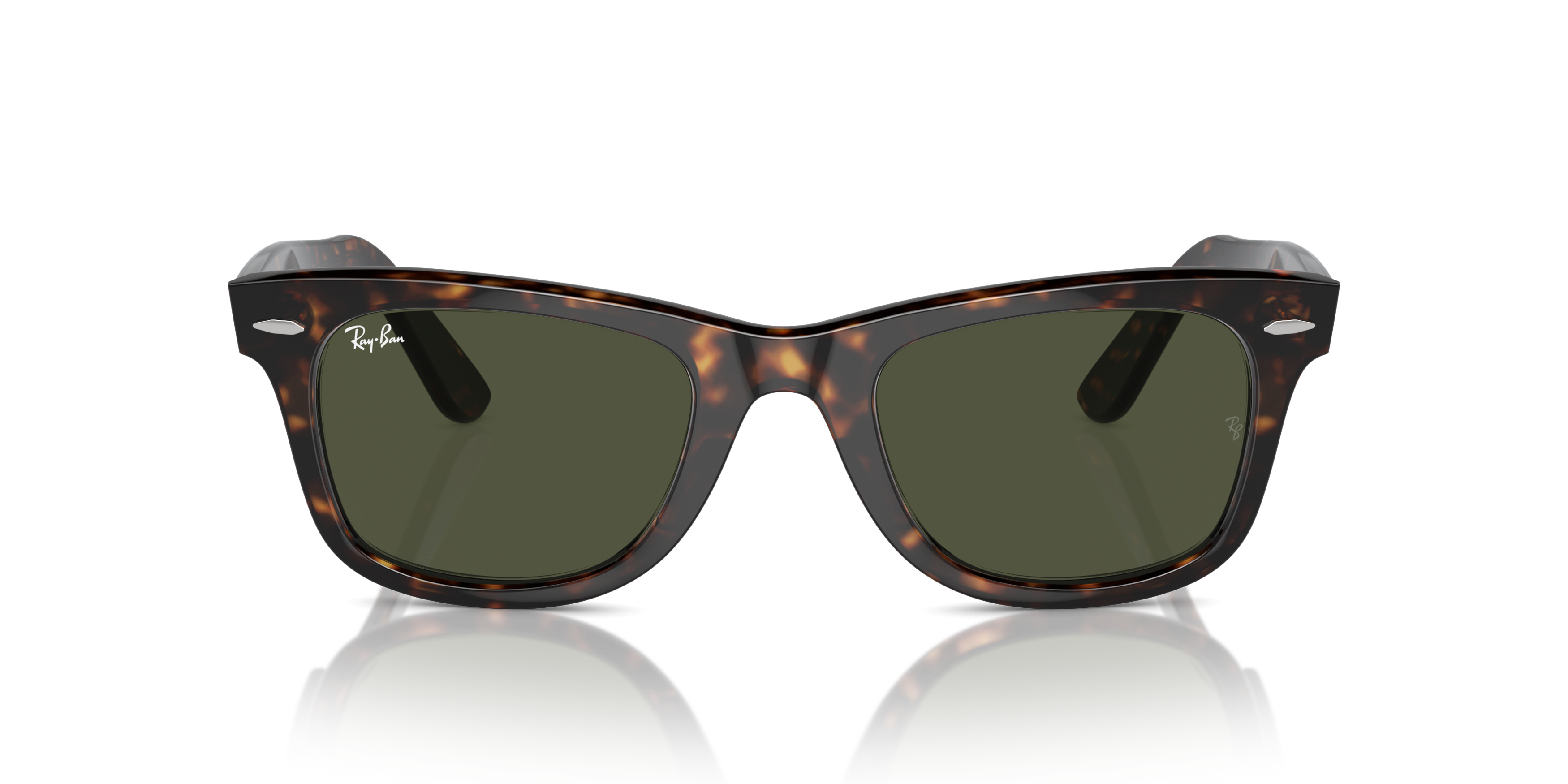 Front Ray-Ban RB 2140 (902) Sunglasses Green / Havana