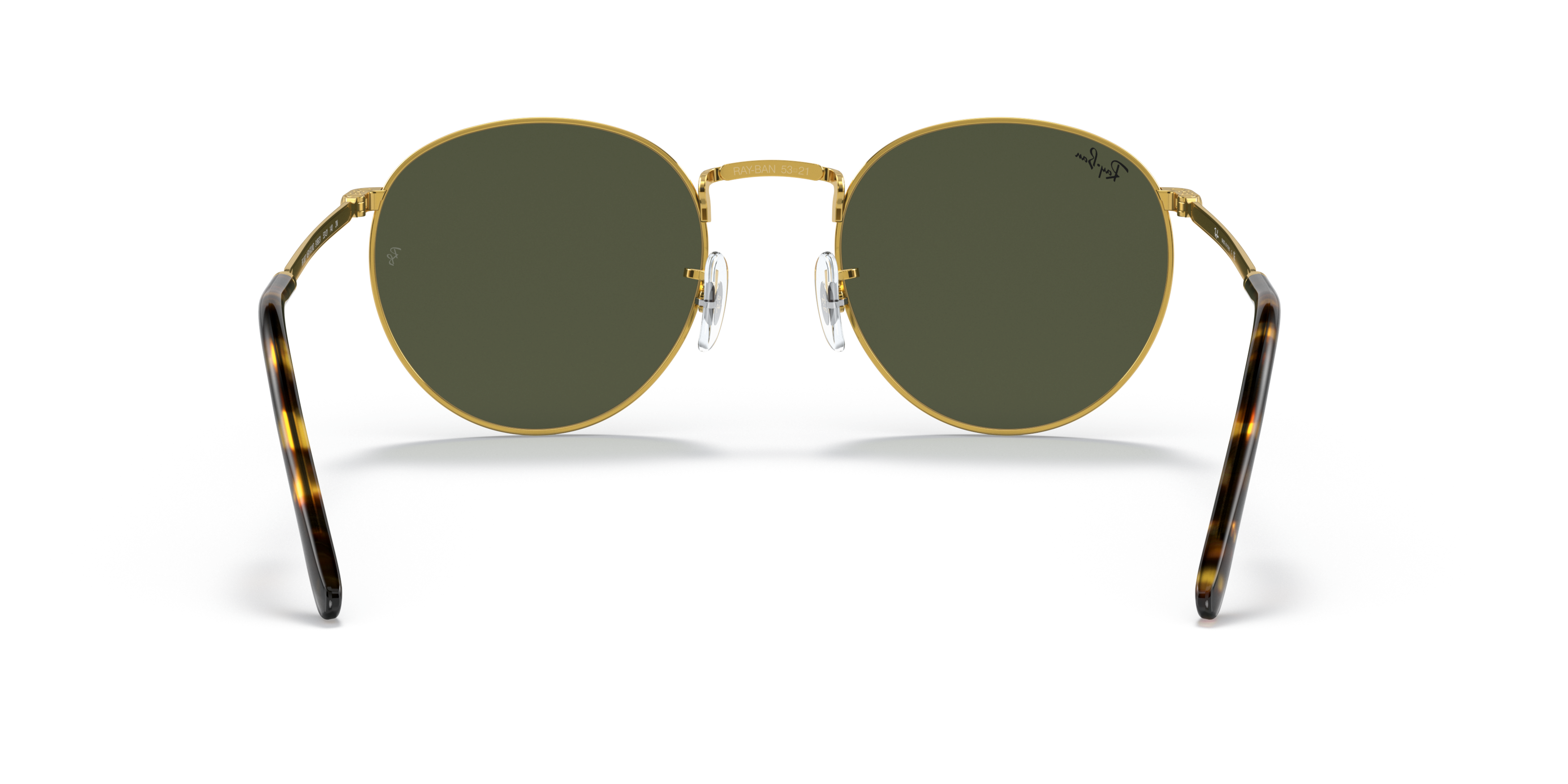 Detail02 Ray-Ban New Round RB3637 919631 Groen / Goud