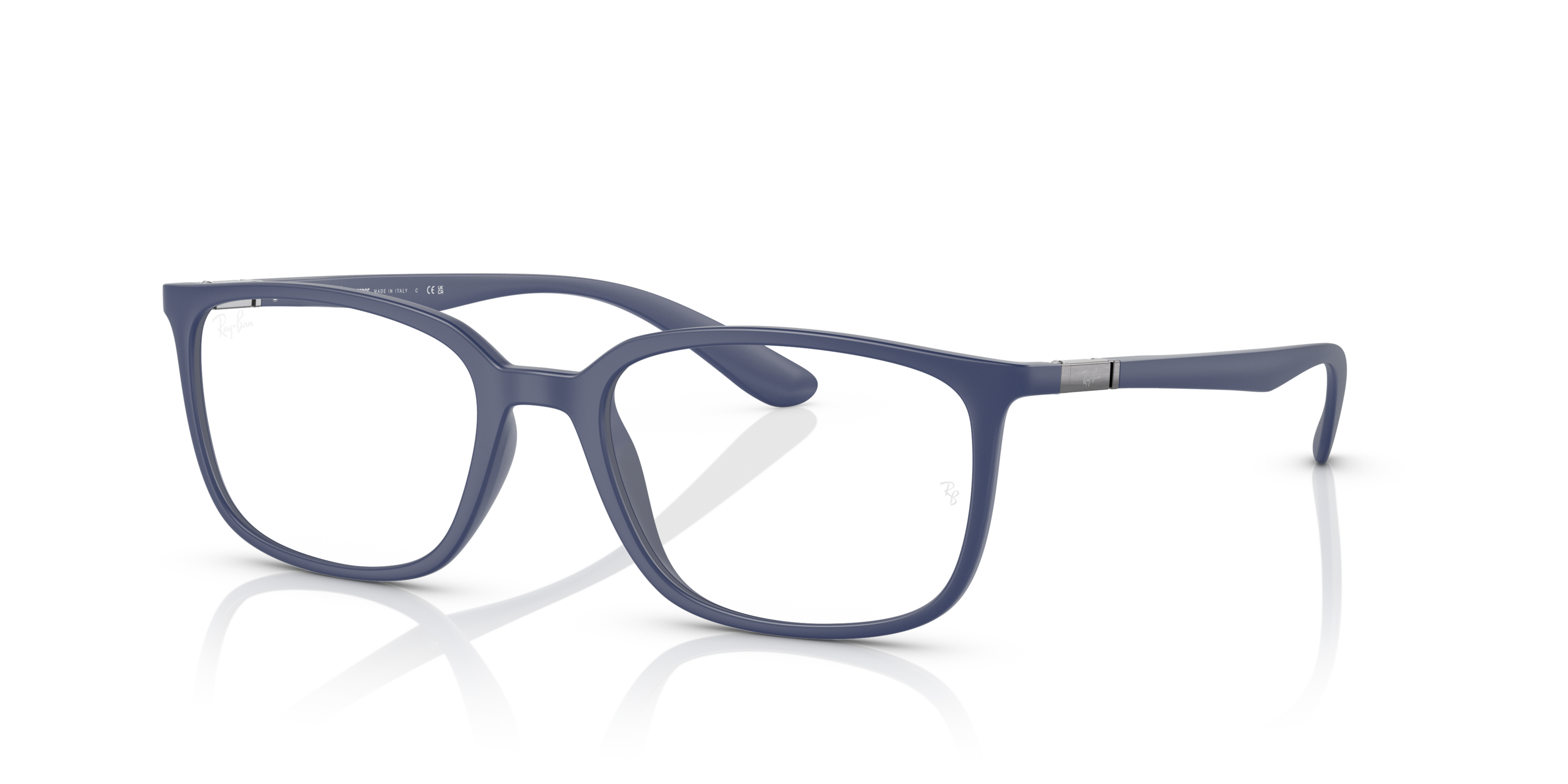 Angle_Left01 RAY-BAN RX7208 5207 Bleu