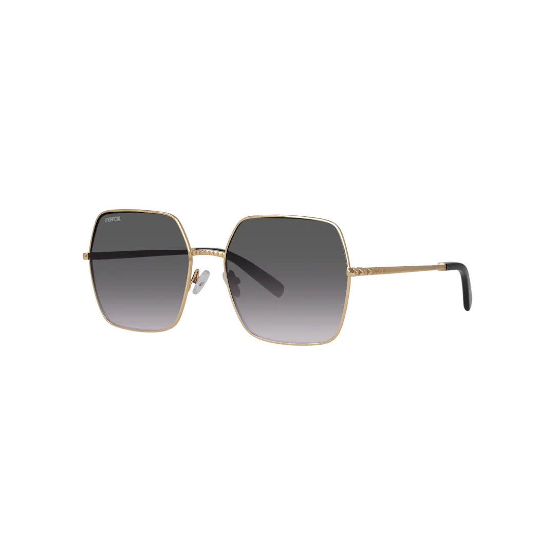 Unofficial 0UO5140 Lunettes de Soleil Femme - Carrée Doré Unofficial 0UO5140 Lunettes de Soleil Femme - Carrée Doré