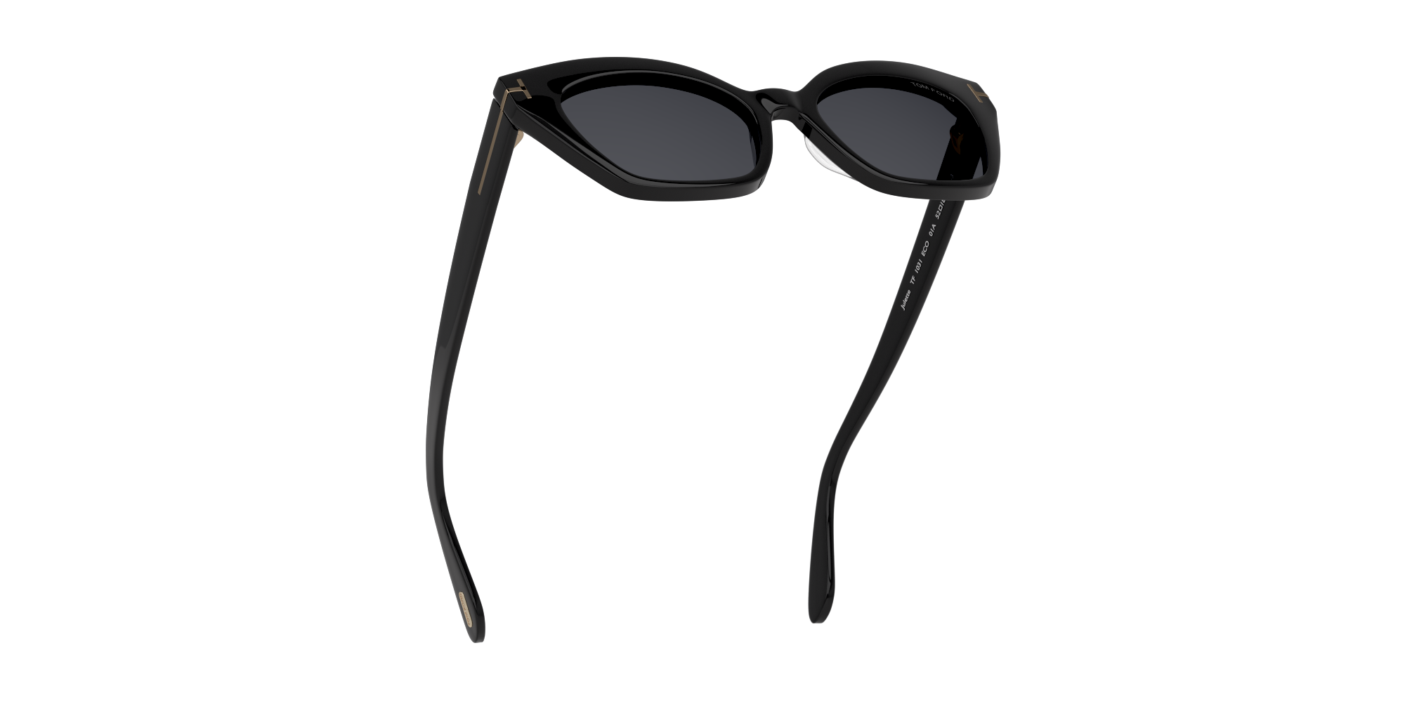 Bottom_Up Tom Ford FT 1031 (01A) Sunglasses Grey / Black