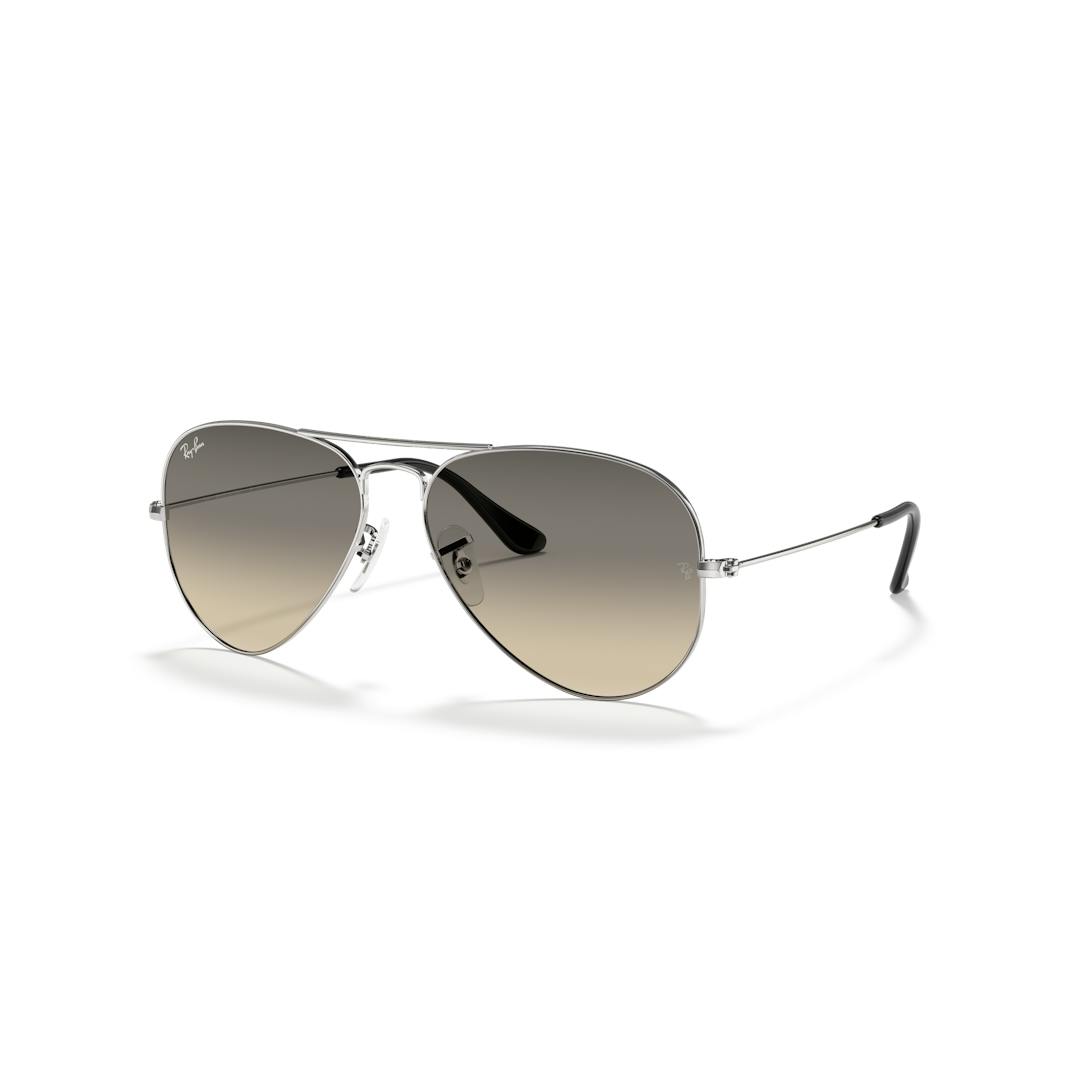 Ray-Ban Aviator RB3025 Lunettes de Soleil Homme - Possibilité de verres correcteurs - Adaptable à la
