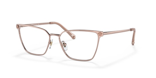 Versace VE 1275 (1412) Glasses Transparent / Pink