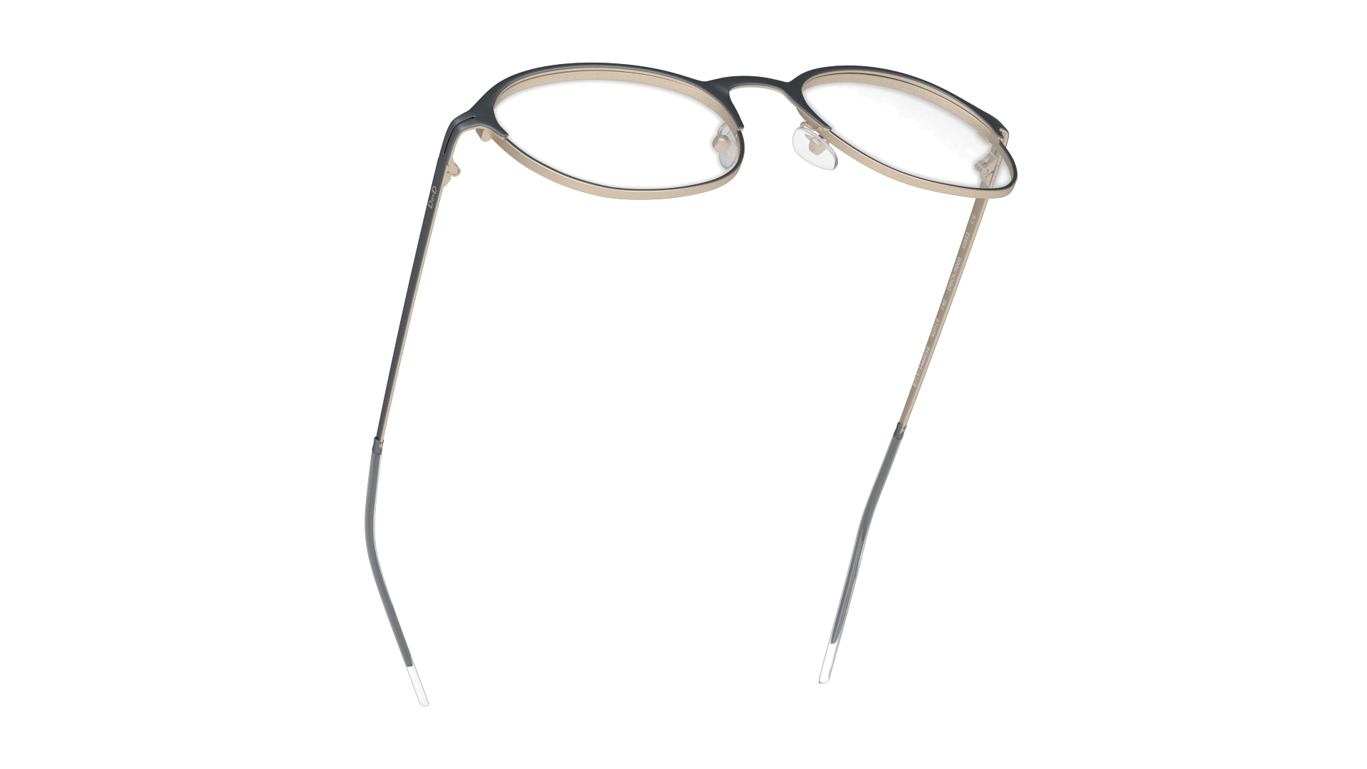 Bottom_Up DbyD Titanium DB OU9000 (FF00) Glasses Transparent / Bronze