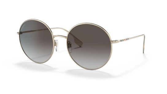 Burberry BE 3132 Sunglasses Grey / Gold