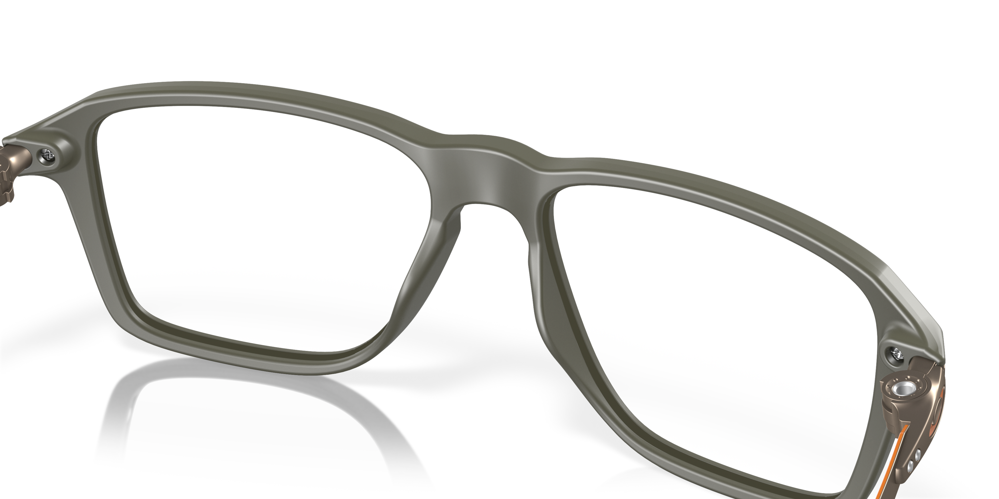 Detail03 Oakley Wheel House OX 8166 Glasses Transparent / Grey