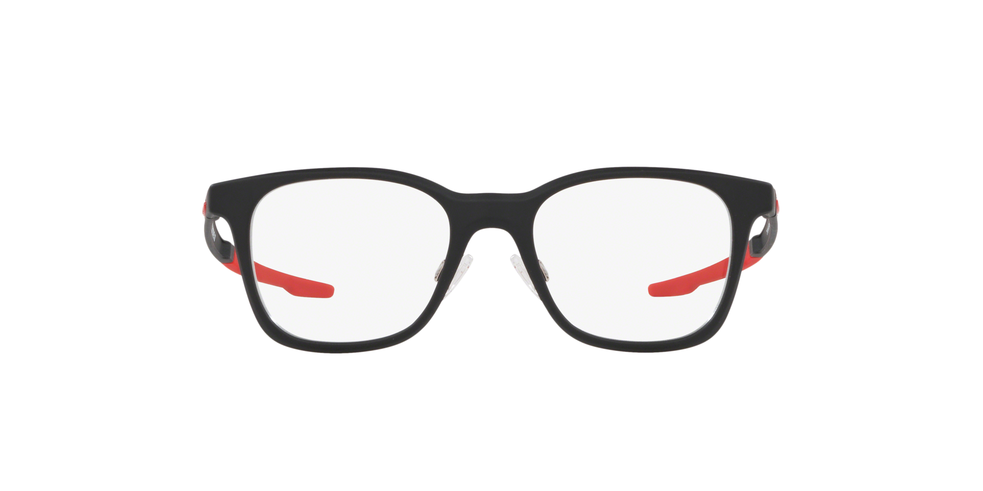 Front Oakley Milestone Xs OY 8004 Children's Glasses Transparent / Black