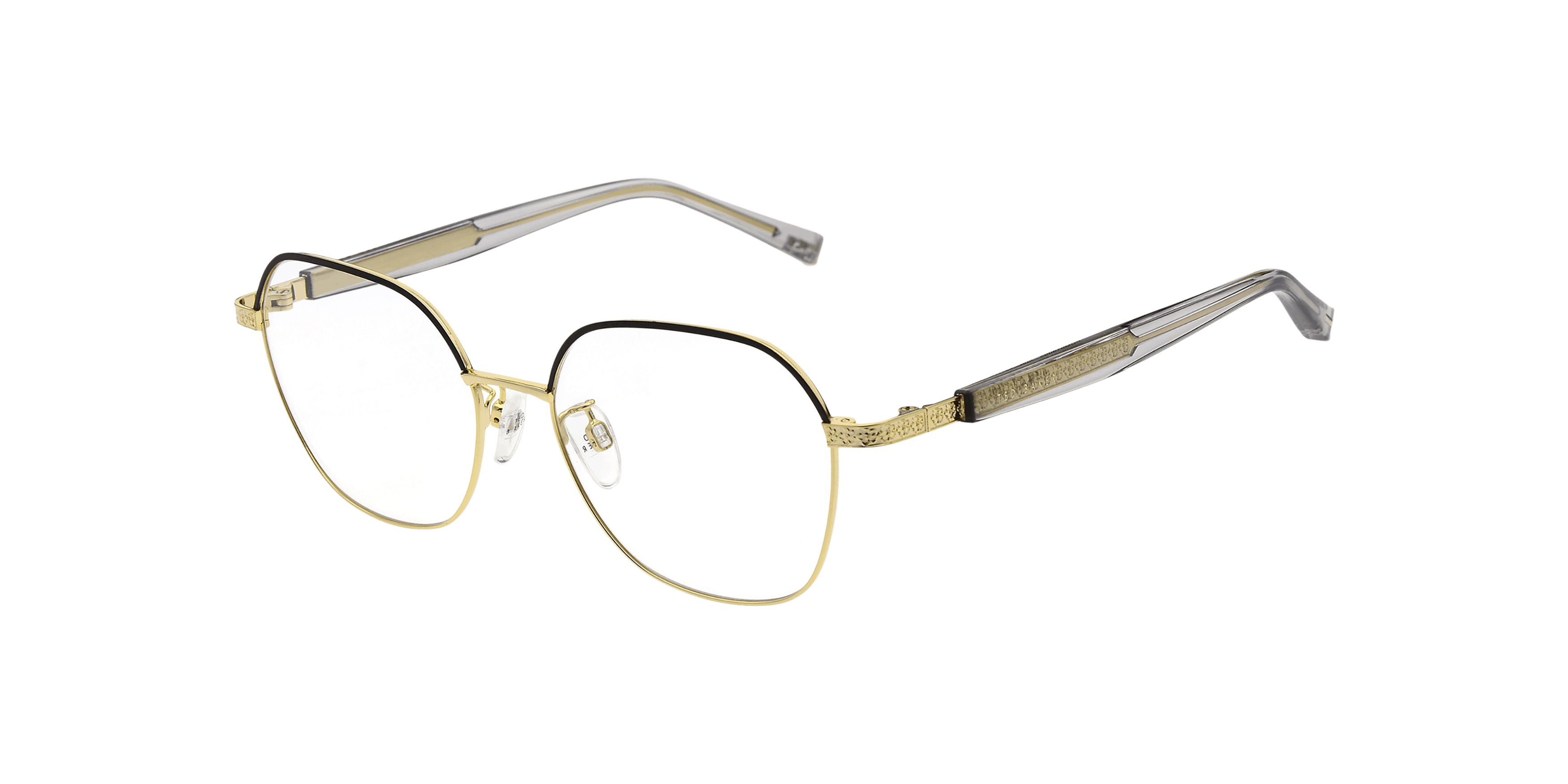 Angle_Left01 Ted Baker TB 2322 (003) Glasses Transparent / Grey