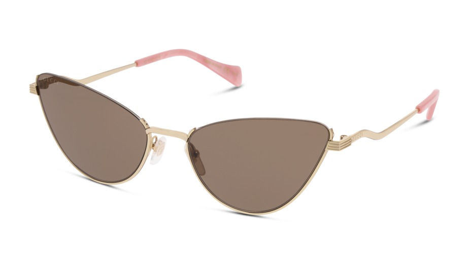 Angle_Left01 Gucci GG 1006S Sunglasses Brown / Black