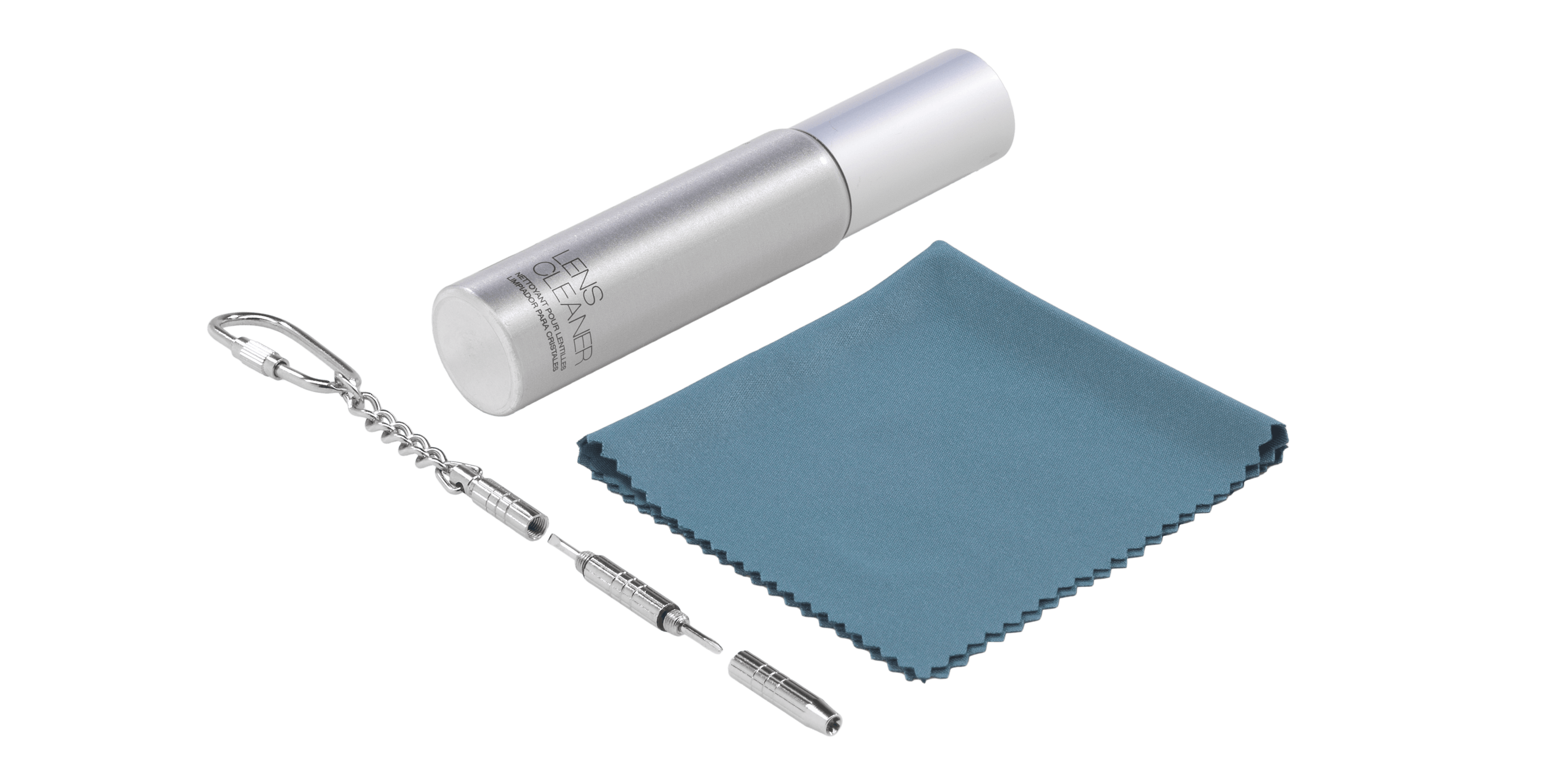 Front, Vision Express Cleaning Kit