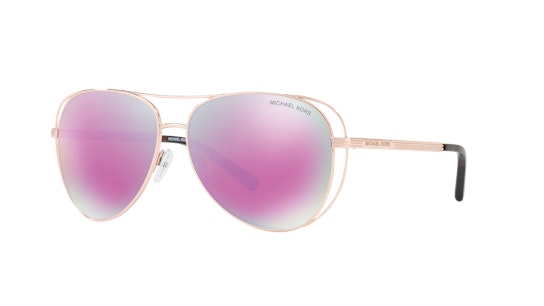 Michael Kors MK 1024 (11944X) Sunglasses Pink / Gold