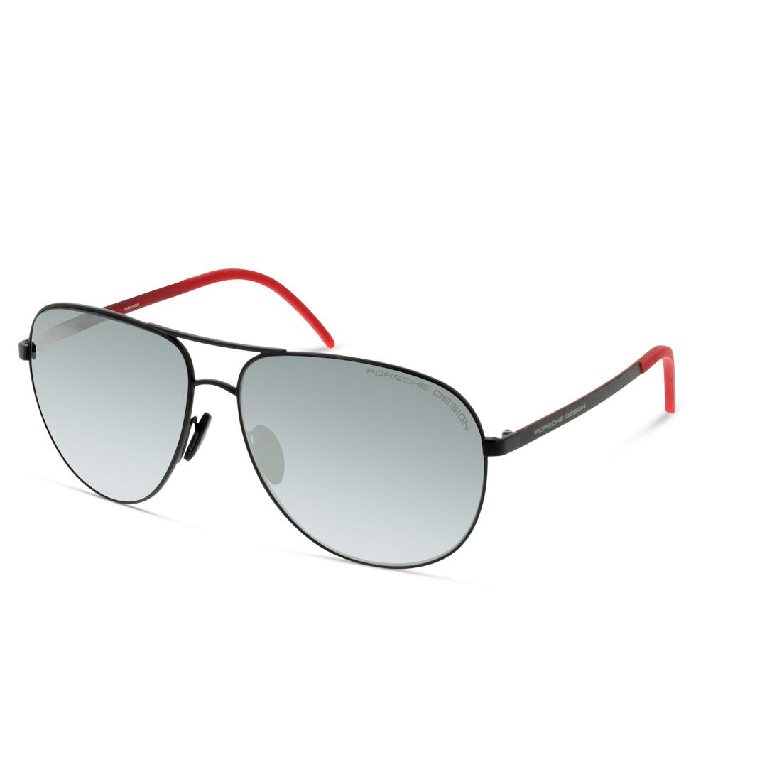 Porsche Design P8651 Lunettes de Soleil Homme - Pilote Noir - Possibilité de verres correcteurs - Ad