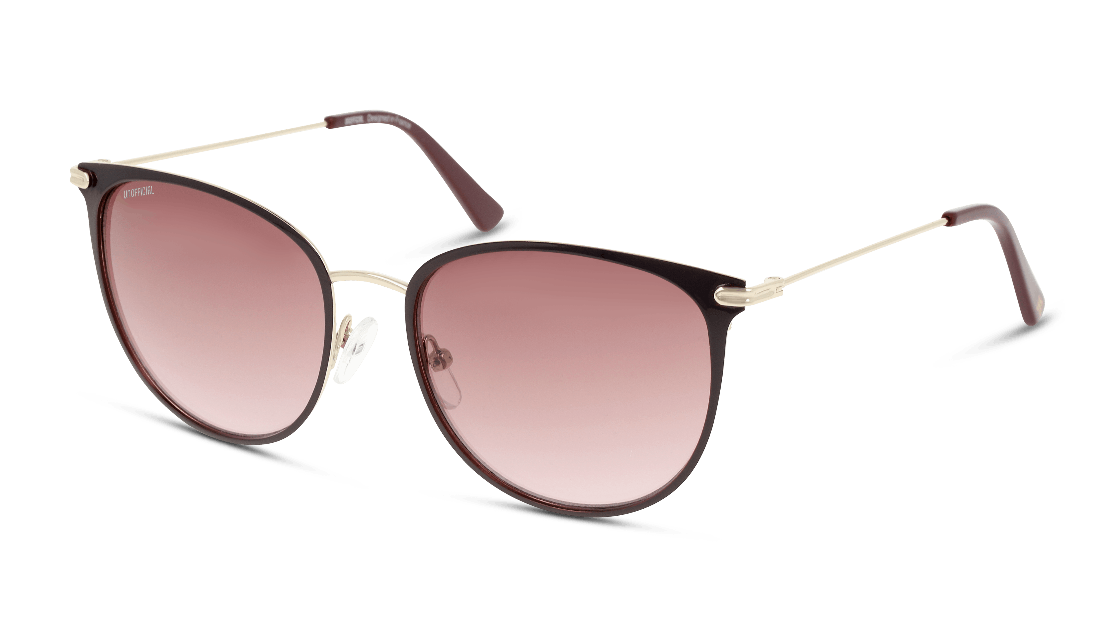 Angle_Left01 Unofficial UNSF0090 (VDV0) Sunglasses Purple / Purple, Gold