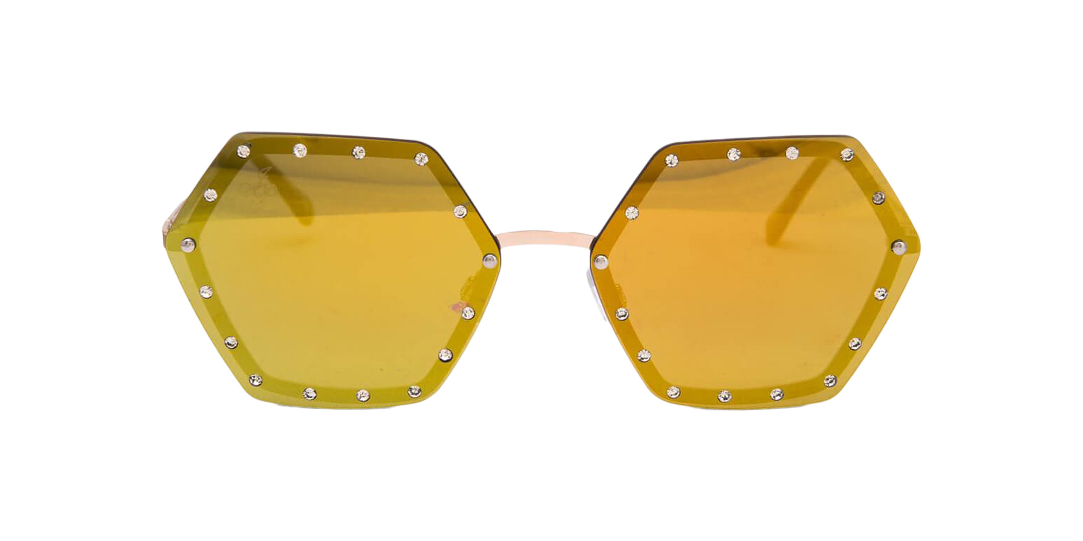 Front Jeepers Peepers JP 18532 (DD) Sunglasses Green / Gold