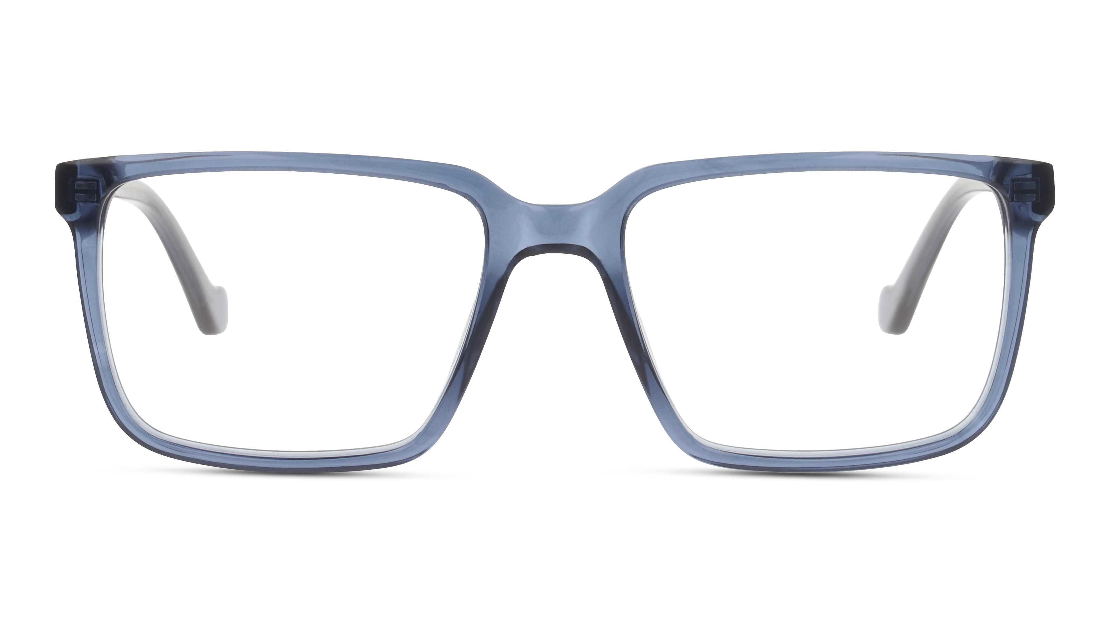 Front Unofficial UNOM0280 Glasses Transparent / Transparent, Blue