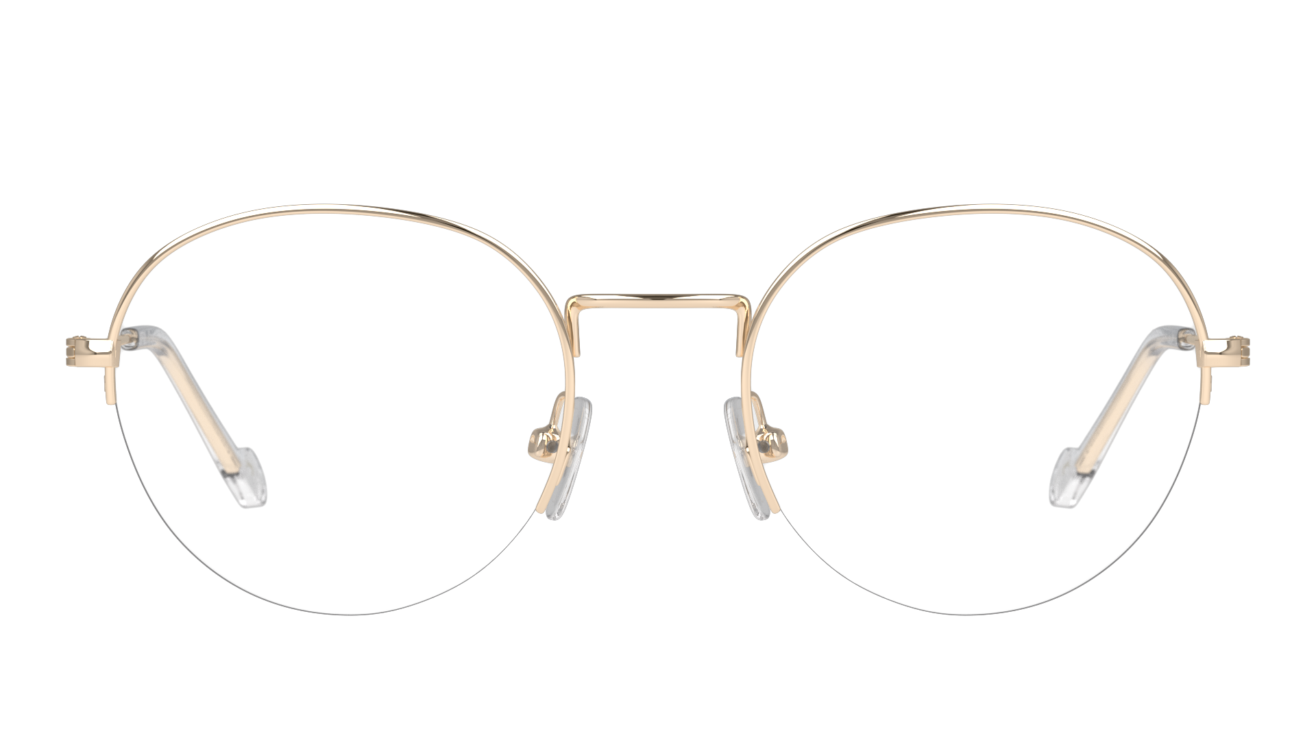 Front Unofficial UNOF0079 (DD00) Glasses Transparent / Gold