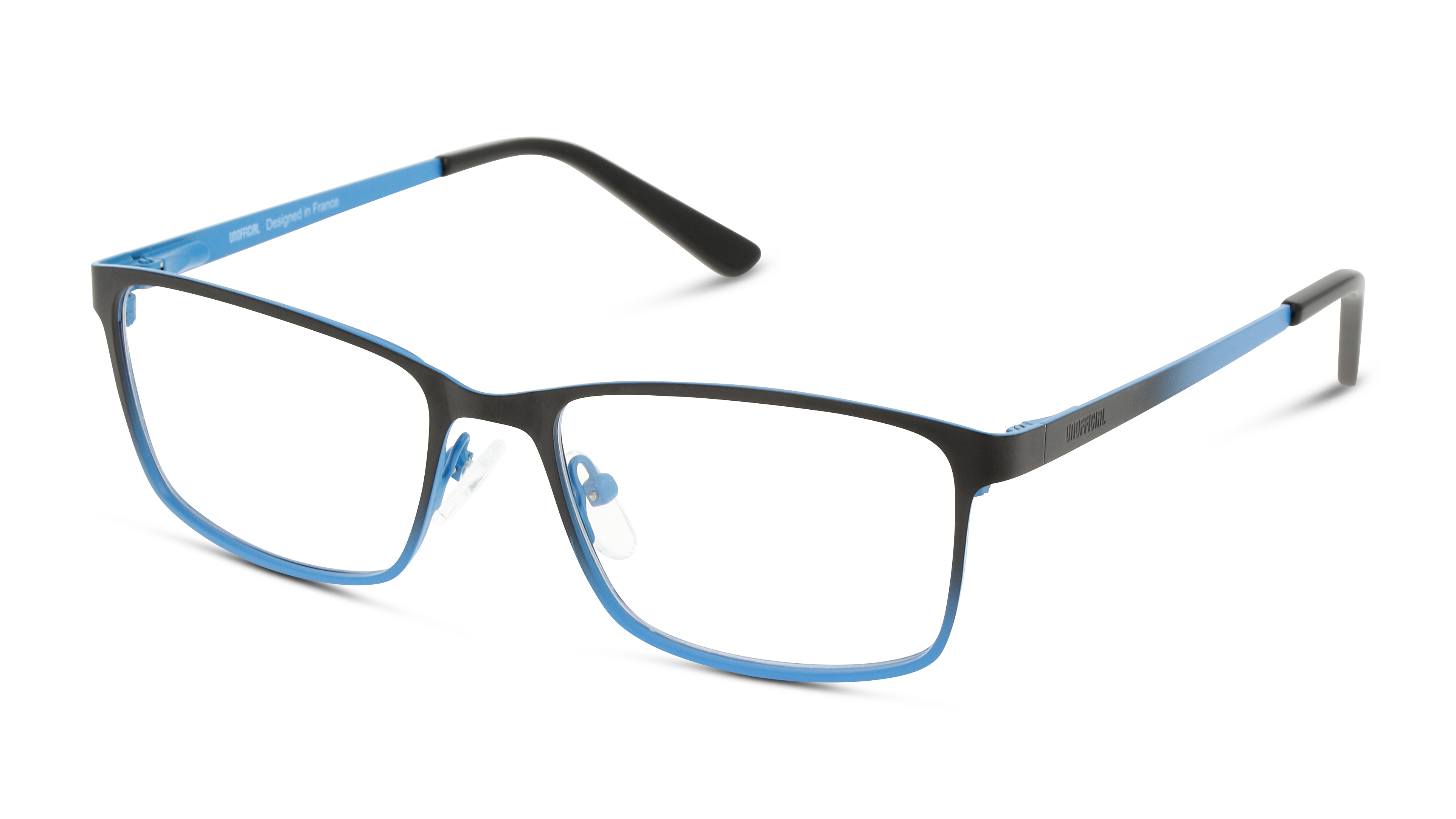 Angle_Left01 Unofficial Kids UNOT0040 (BB00) Children's Glasses Transparent / Blue