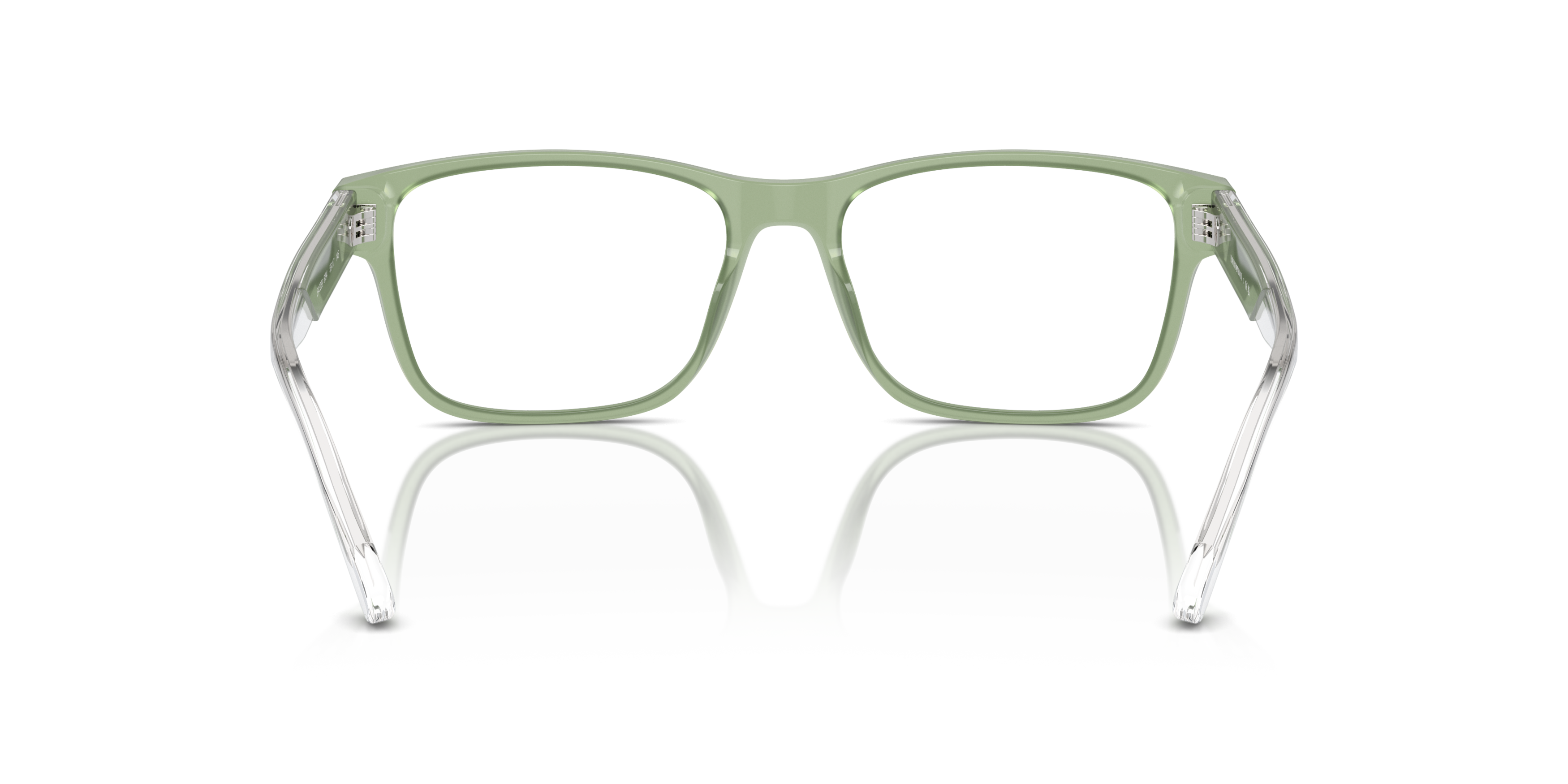 Detail02 Emporio Armani EA 3239 Glasses Transparent / Black