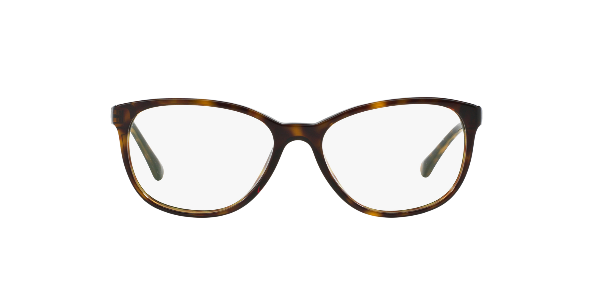 Front Burberry BE 2172 (3002) Glasses Transparent / Havana