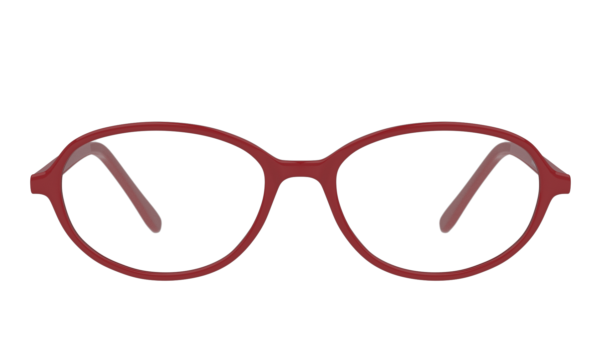 Front Seen SN OF0007 (UU00) Glasses Transparent / Burgundy