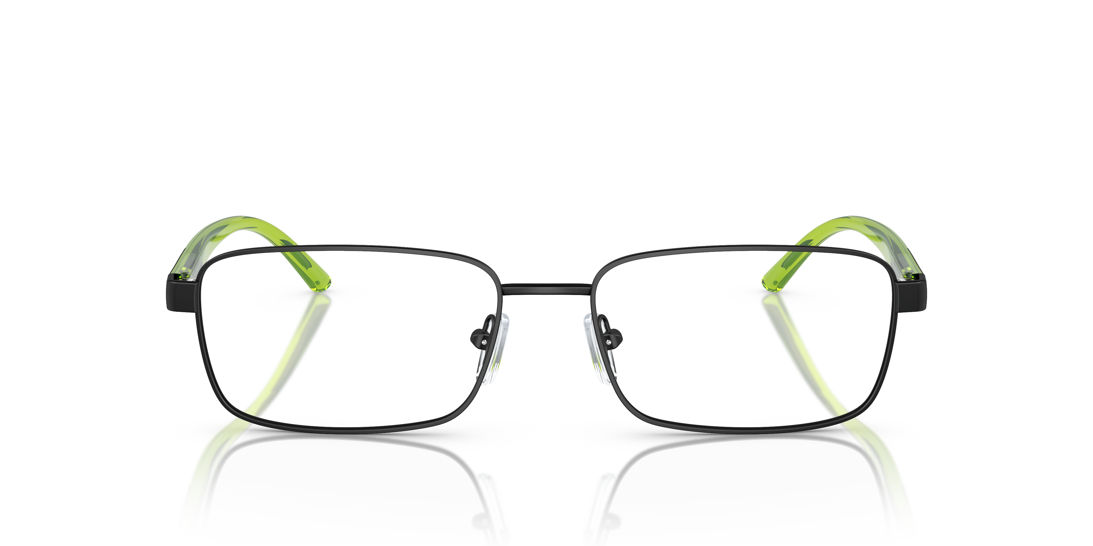 Front Armani Exchange AX 1050 Glasses Transparent / Black