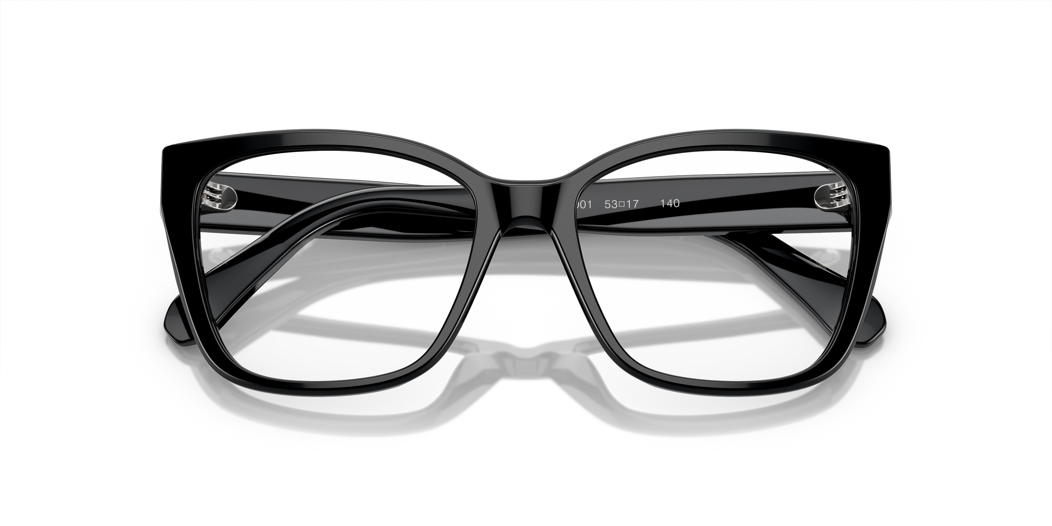 Folded Swarovski SK 2008 Glasses Transparent / Black