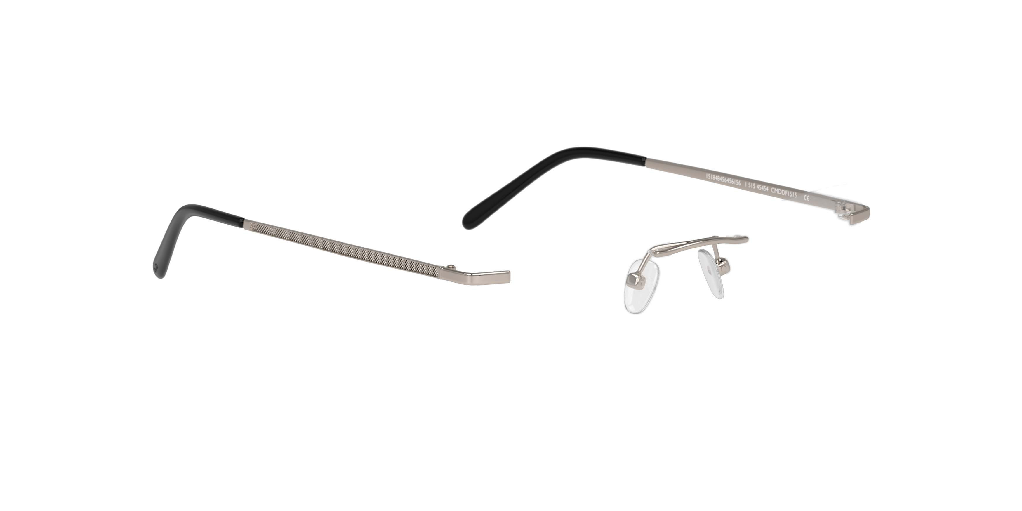 Angle_Right01 DbyD DB OM9007 Glasses Transparent / Grey