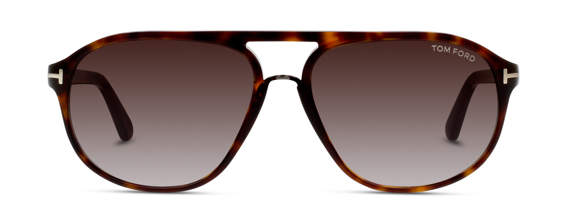 Front Tom Ford JACOB FT 447 Sunglasses Other / Havana