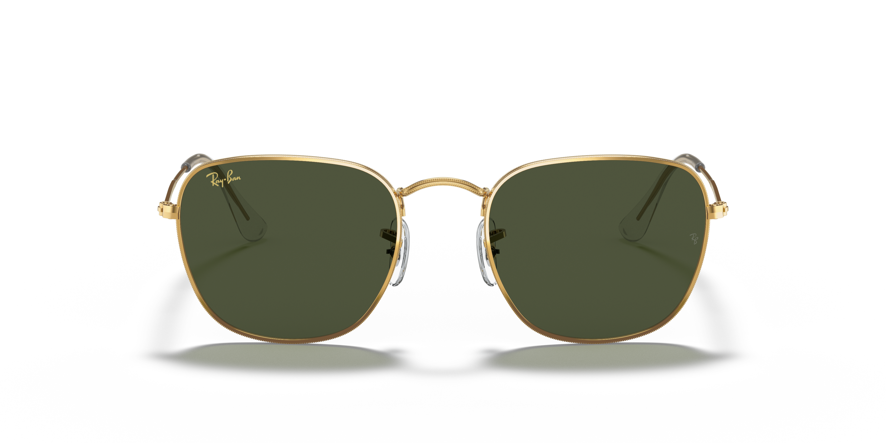 Front Ray-Ban Frank RB 3857 (919931) Sunglasses Green / Black