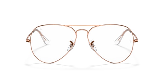 Ray-Ban Aviator RX 6489 Glasses Transparent / Pink