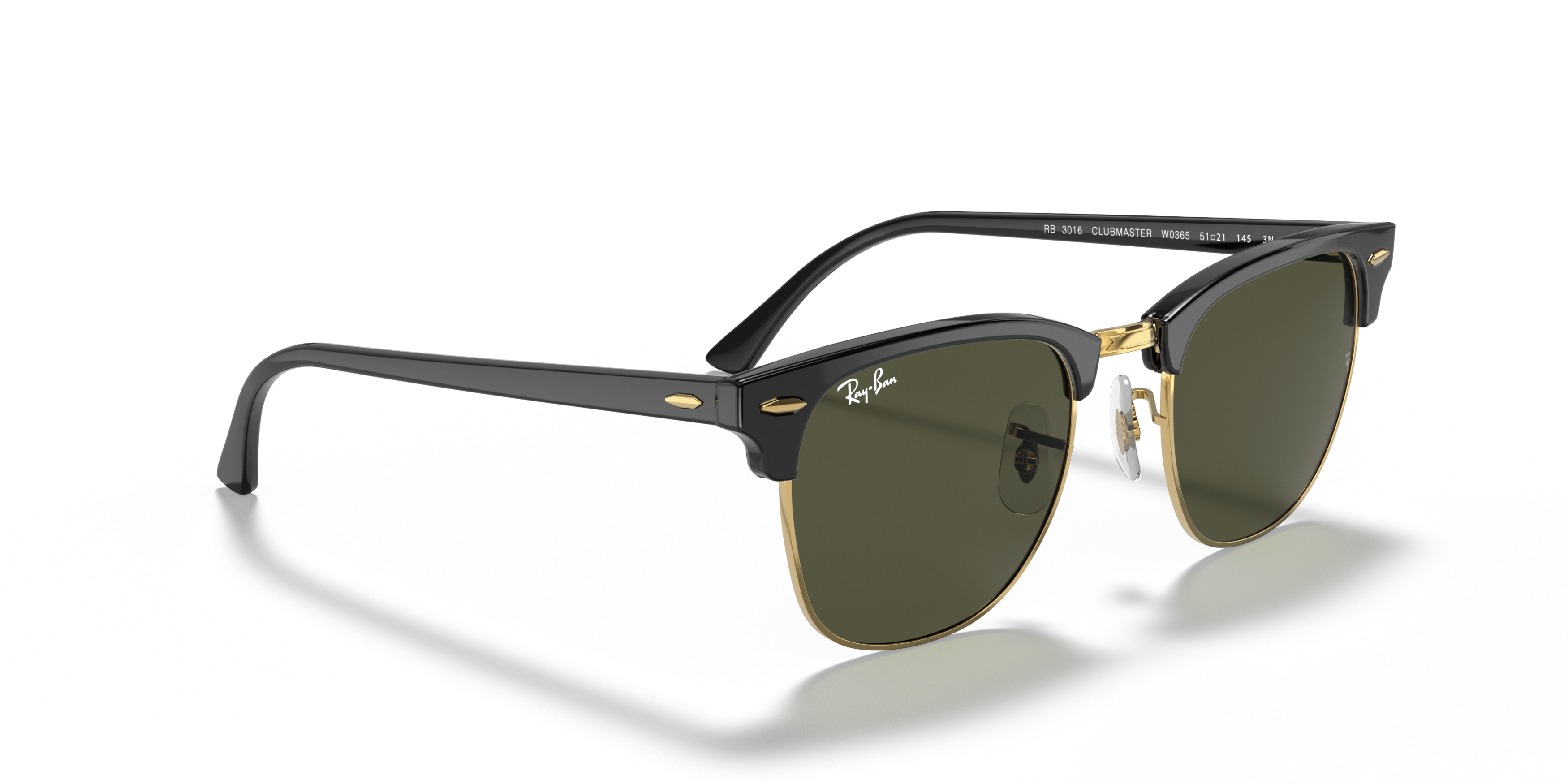 [products.image.angle_right01] Ray-Ban Clubmaster RB3016 W0365