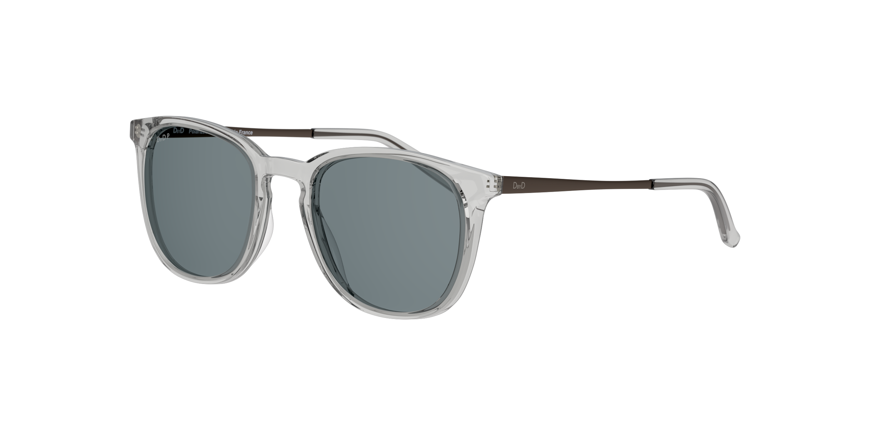 Angle_Left01 DbyD DB SM5006P Sunglasses Grey / Transparent, Grey