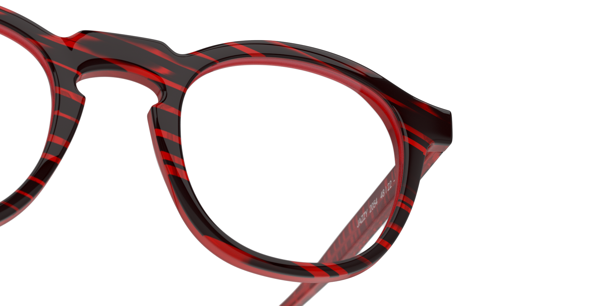 Detail01 LAFONT JAZZY 2054 Rouge, Gris