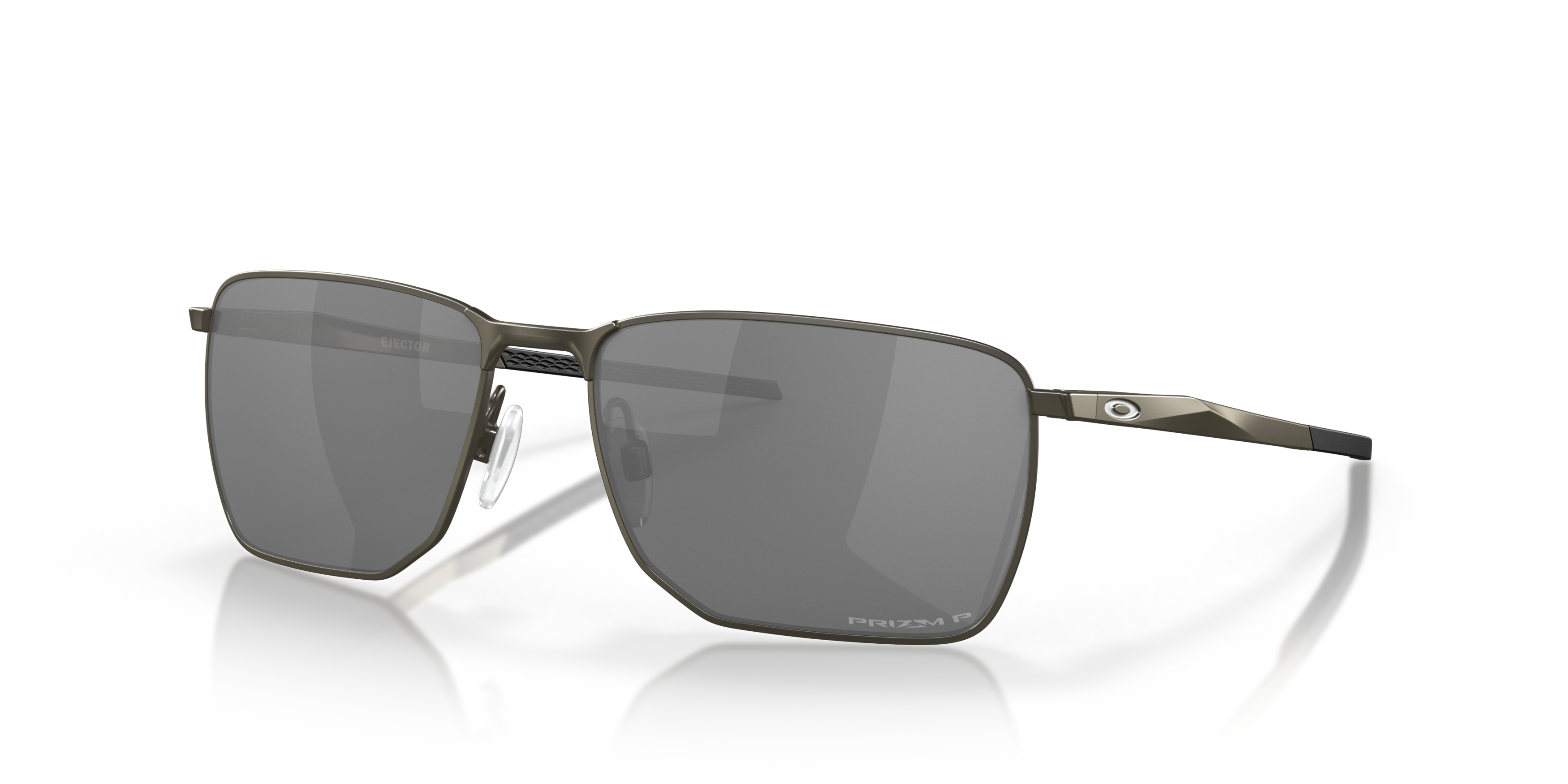 Angle_Left01 Oakley Ejector OO 4142 (414203) Sunglasses Grey / Black