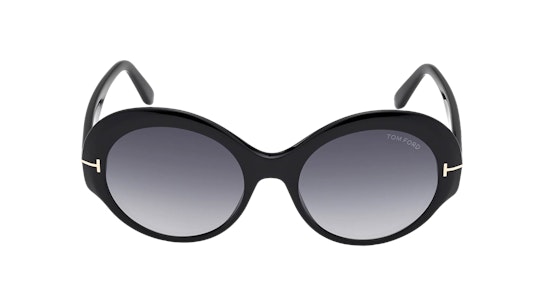 Tom Ford Ginger FT 873 (01B) Sunglasses Grey / Black