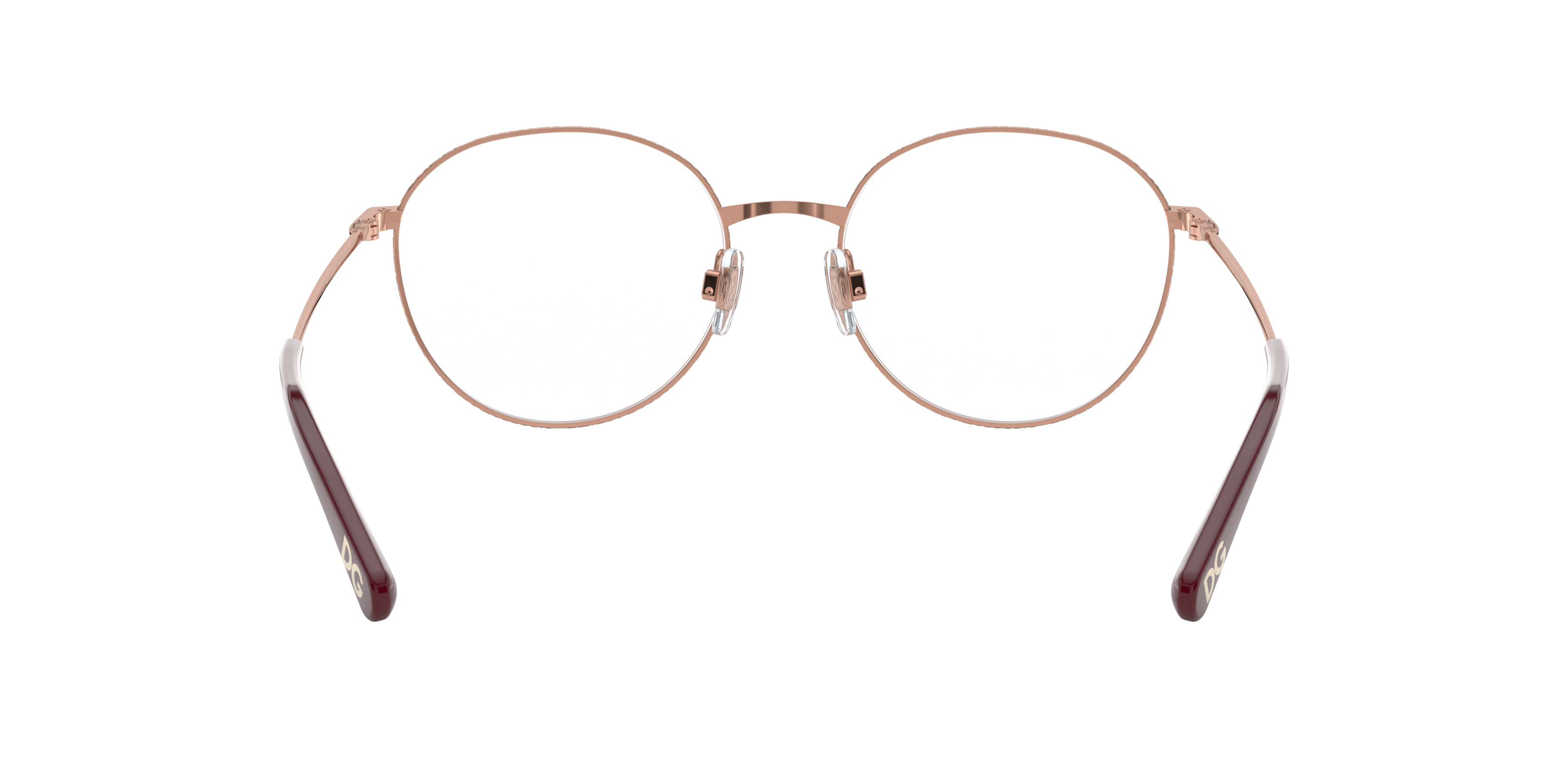Detail02 Dolce & Gabbana DG 1332 (1333) Glasses Transparent / Gold