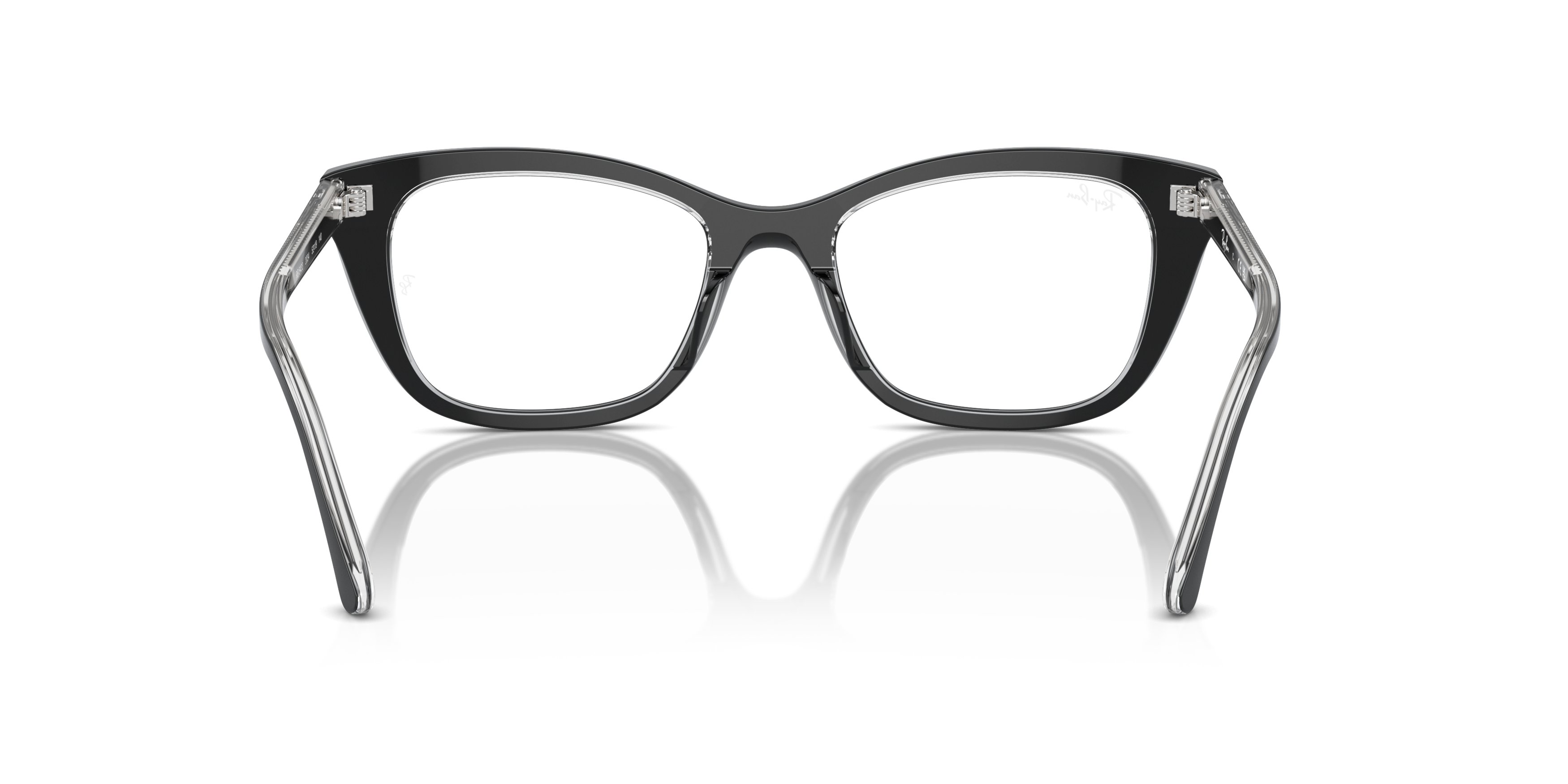 Detail02 Ray-Ban RX 5433 Glasses Transparent / Black