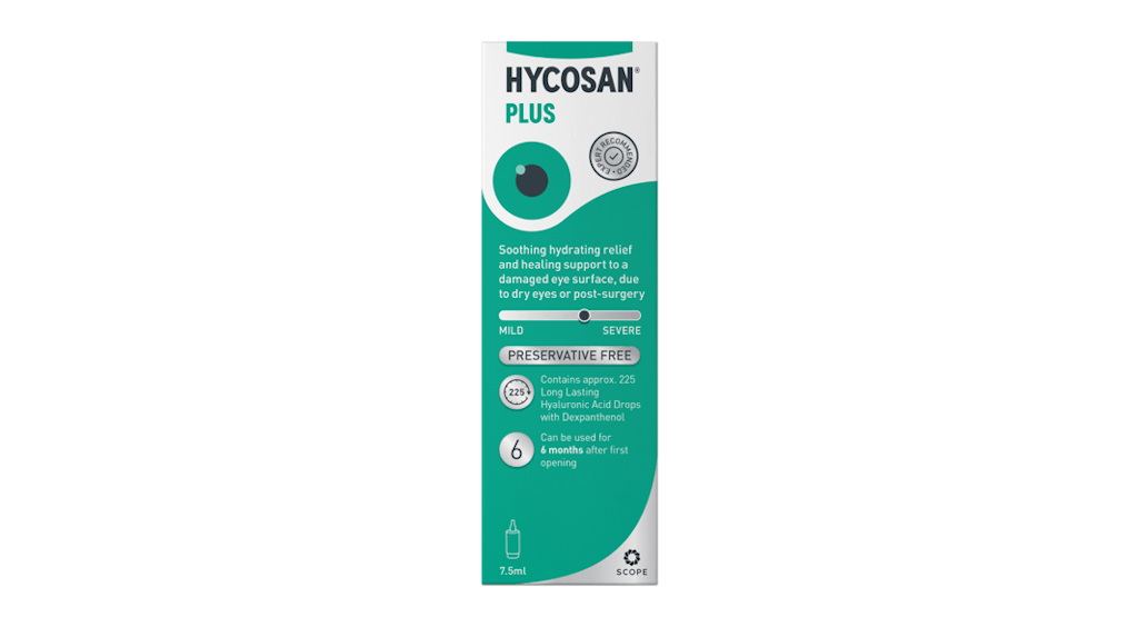 Hycosan Plus Preservative Free Eye Drops Vision Express