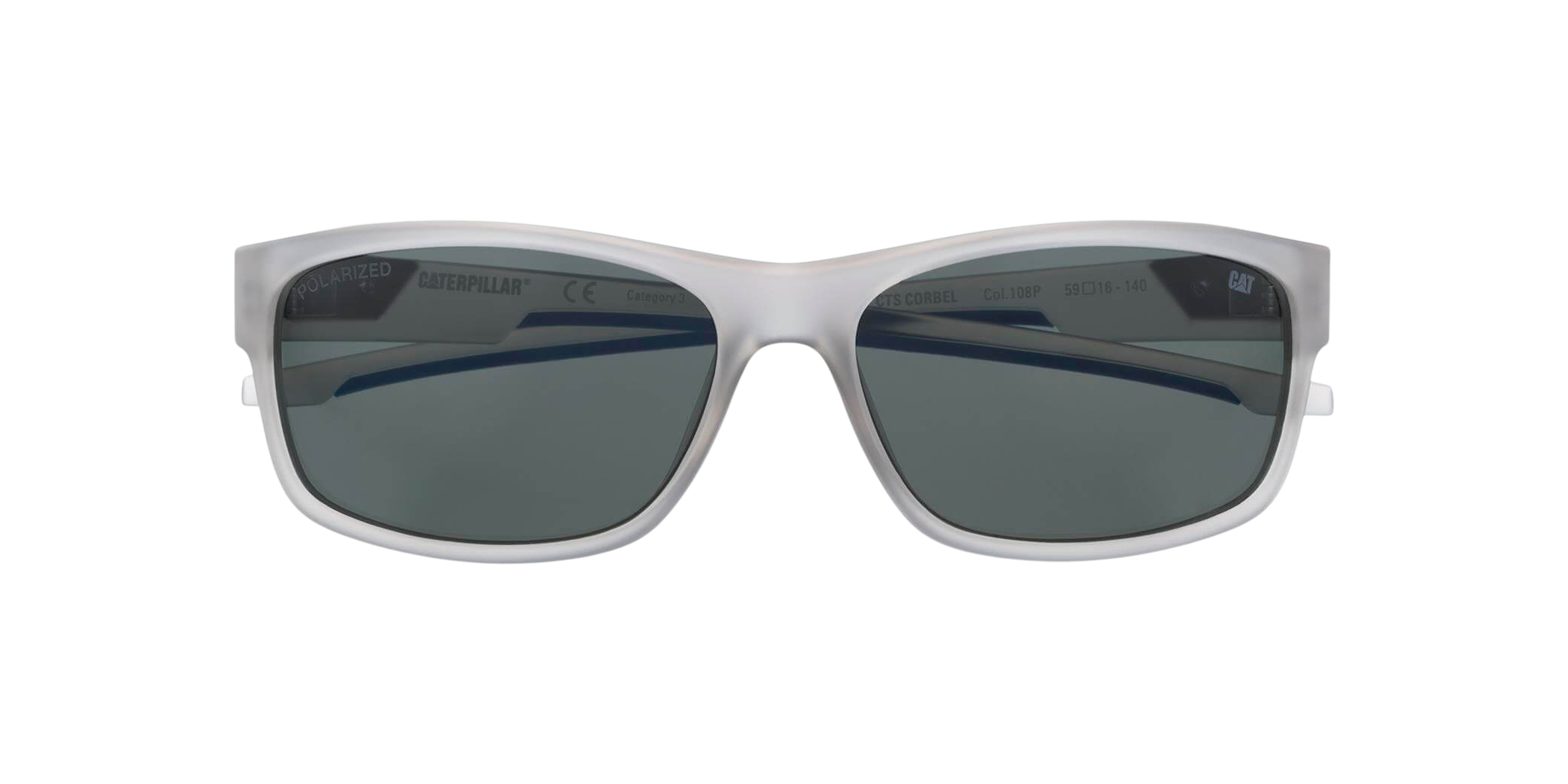 Front CAT Corbel (108P) Sunglasses Grey / Grey