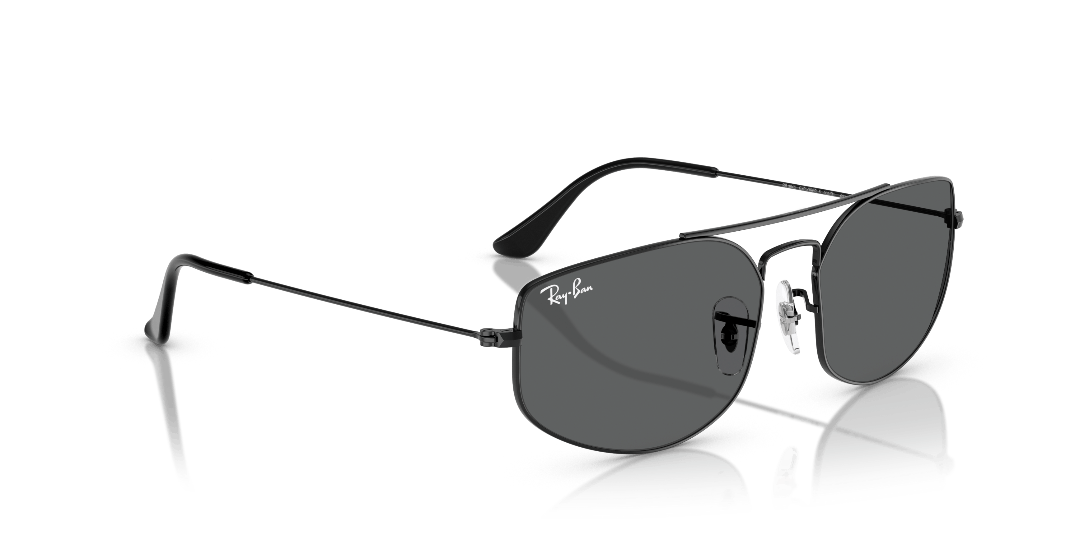 Angle_Right01, Ray-Ban 0RB3845 002/B1 Solglasögen
