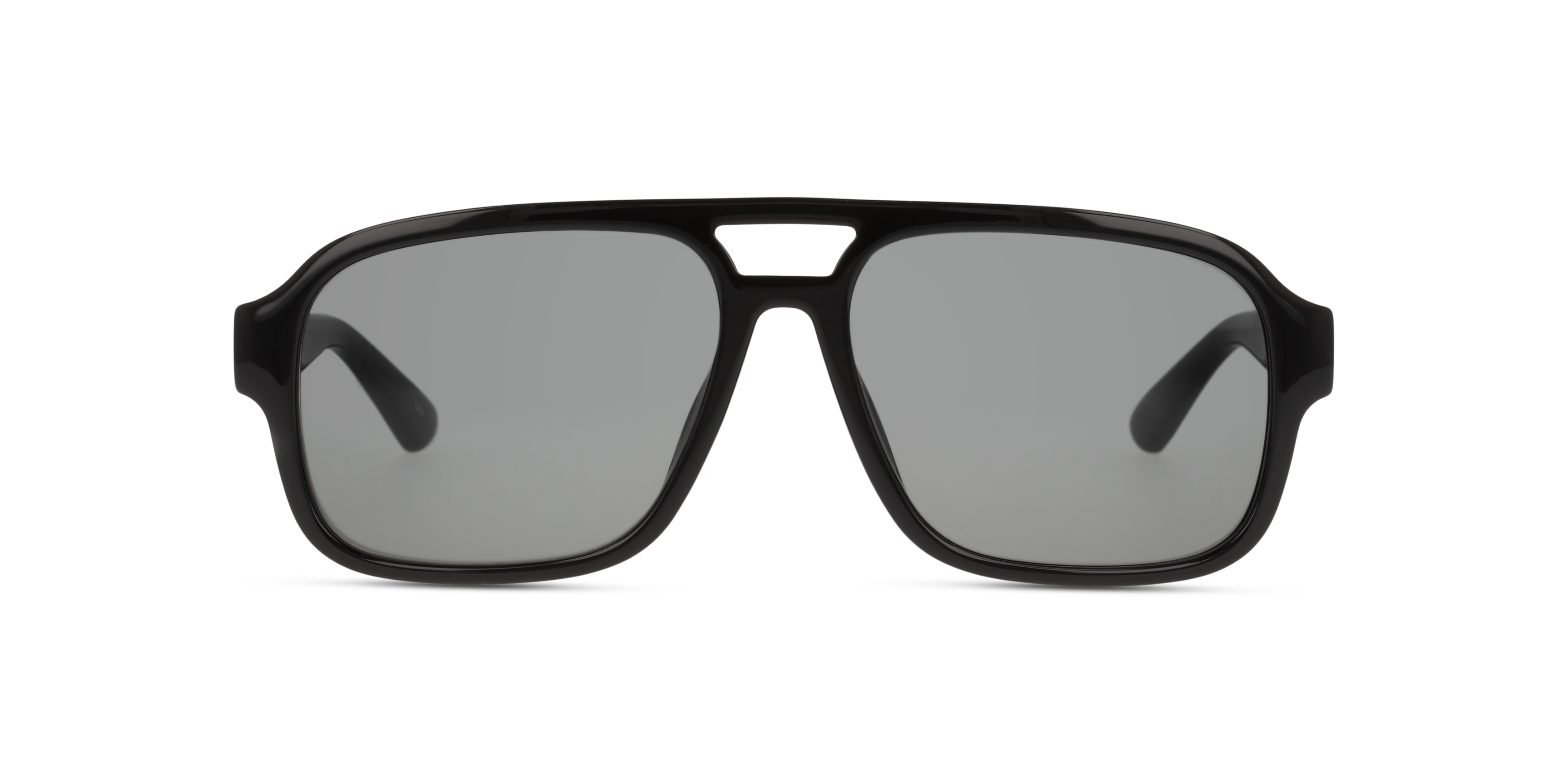 Front Gucci GG 1342S (001) Sunglasses Grey / Black