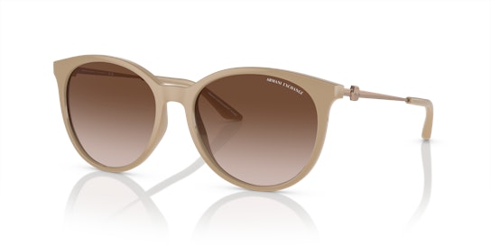 Armani Exchange AX 4140S Sunglasses Brown / Transparent, Brown